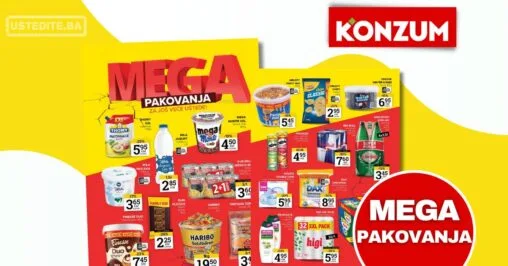 Konzum MEGA PAKOVANJA 4-10.11.2025.