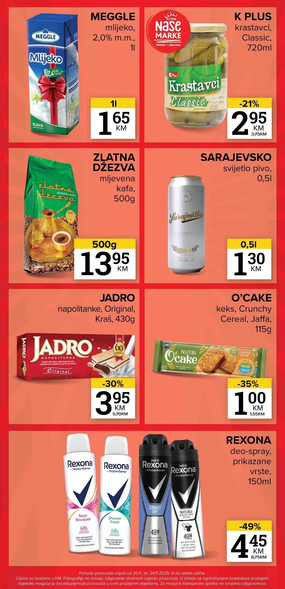 Konzum vikend akcija 