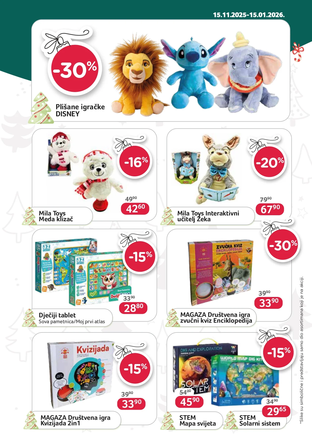 Aksa katalog – Novogodišnja akcija igračaka do 15.1.2026.