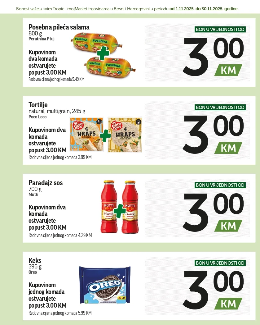 Tropic BONBONJERA 1-30.11.2025. 