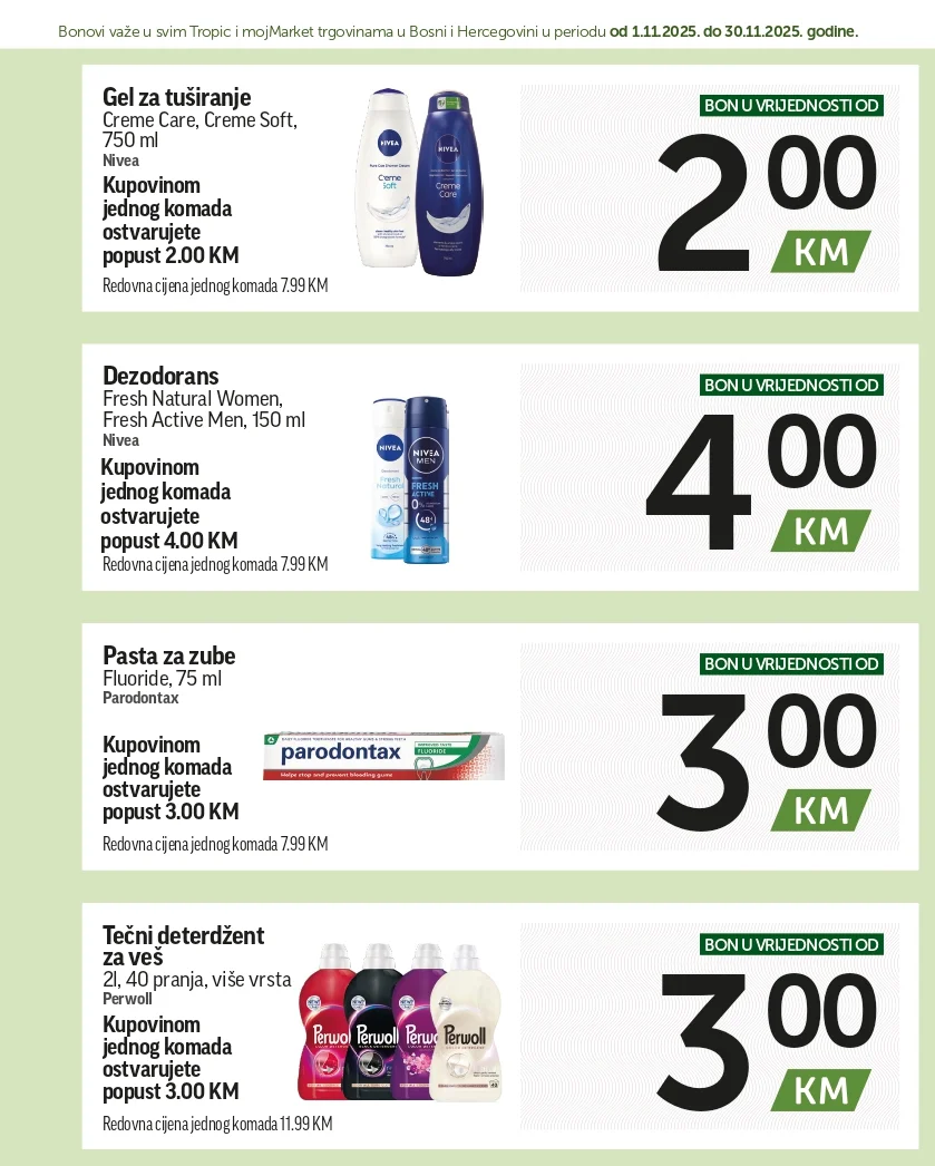 Tropic BONBONJERA 1-30.11.2025. 