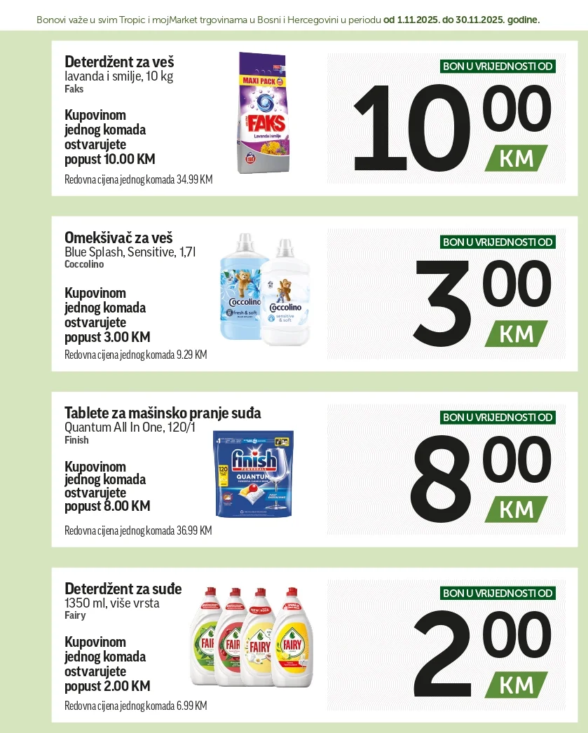 Tropic BONBONJERA 1-30.11.2025. 