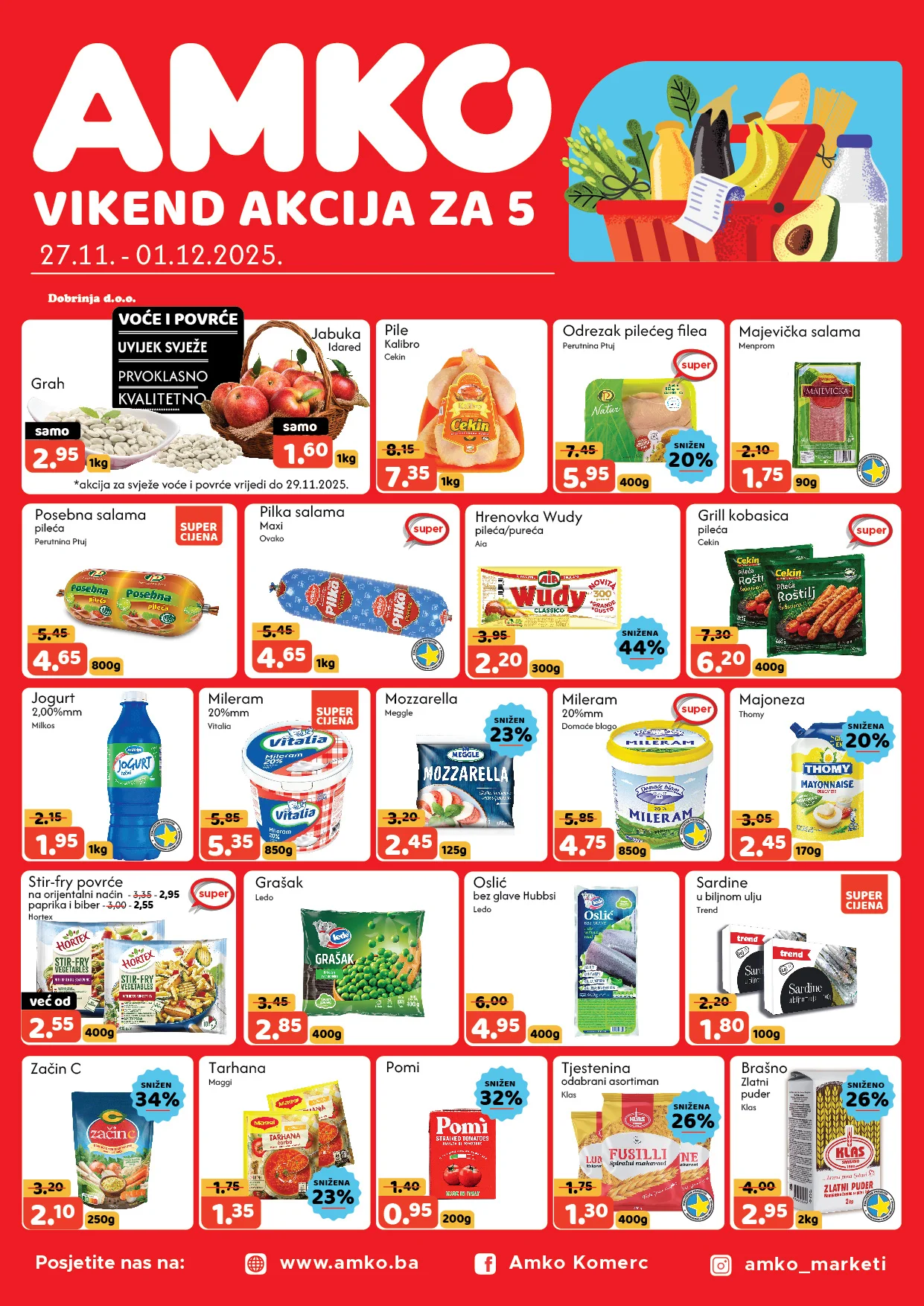 Amko vikend akcija 27.11-1.12.2025.