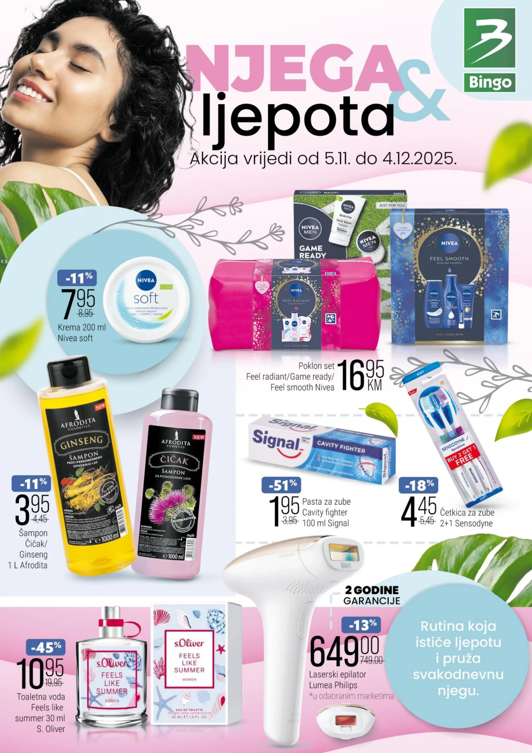 Bingo katalog Njega i ljepota 5.11-4.12.2025.