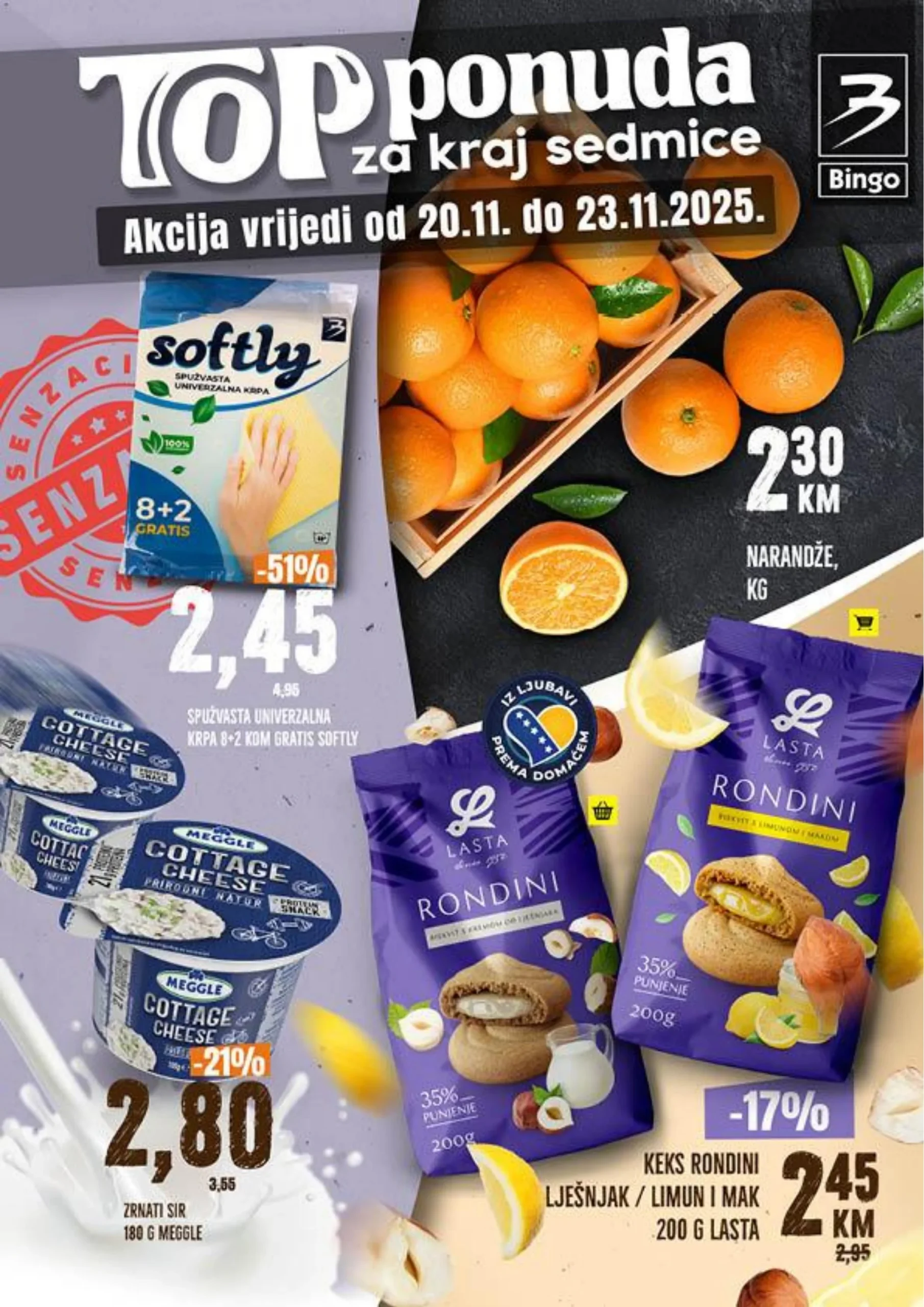 Bingo vikend akcija 20-23.11.2025. 