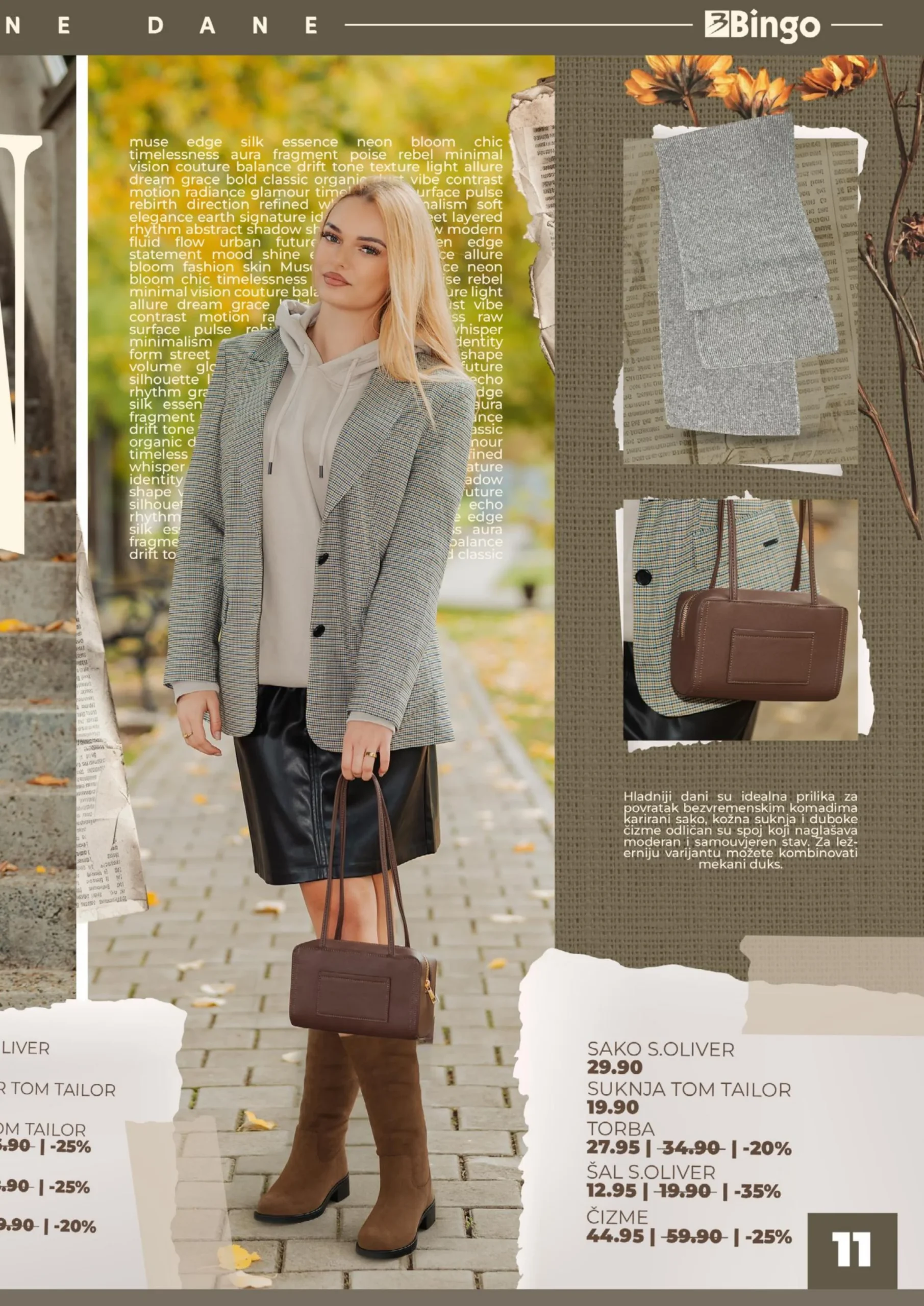 Bingo katalog ZIMSKA ODJEĆA – Trendovi za hladne dane 7.11–9.12.2025.