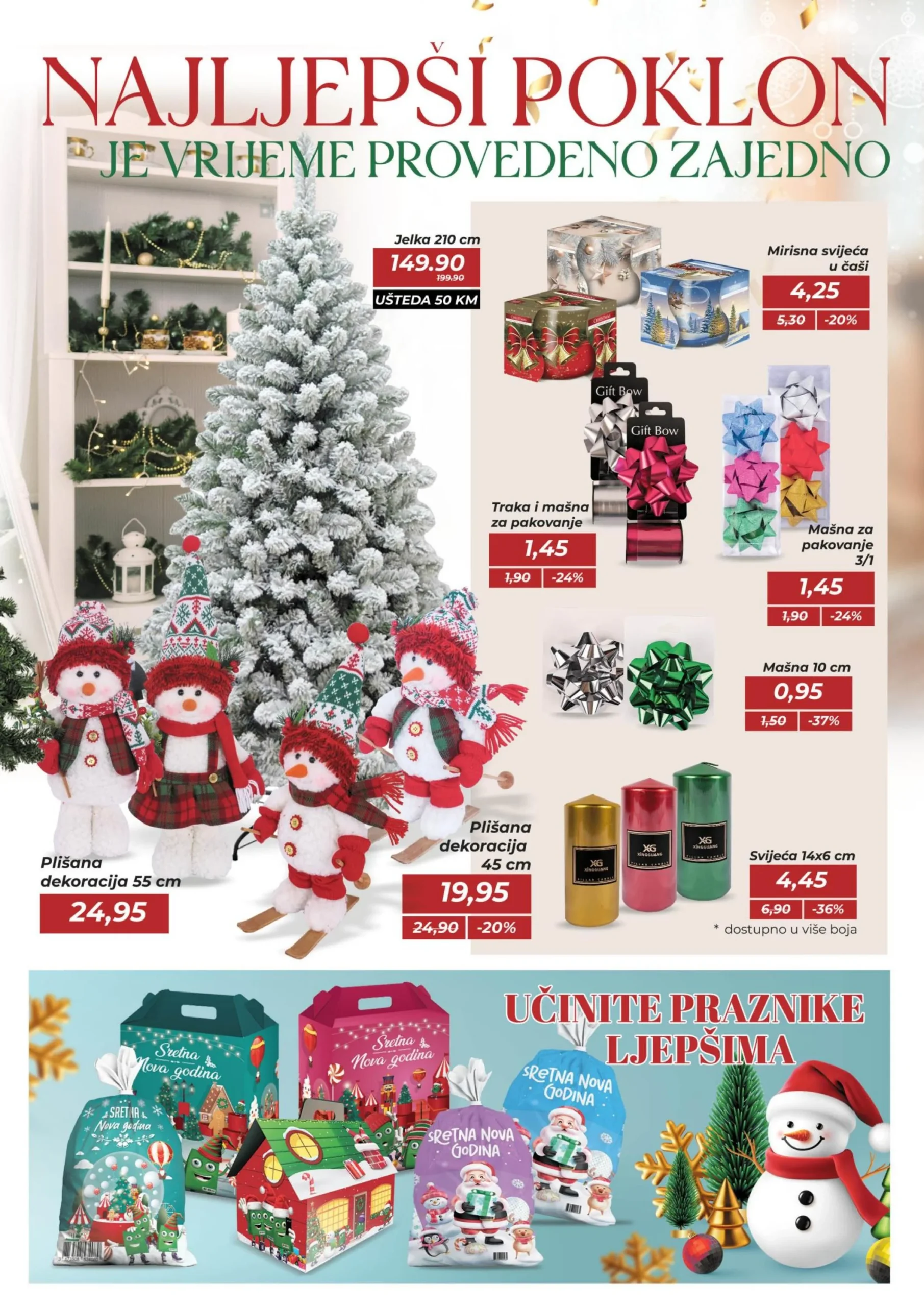 Bingo katalog Praznična magija – novogodišnji ukrasi i jelke 27.11.2025–7.1.2026.