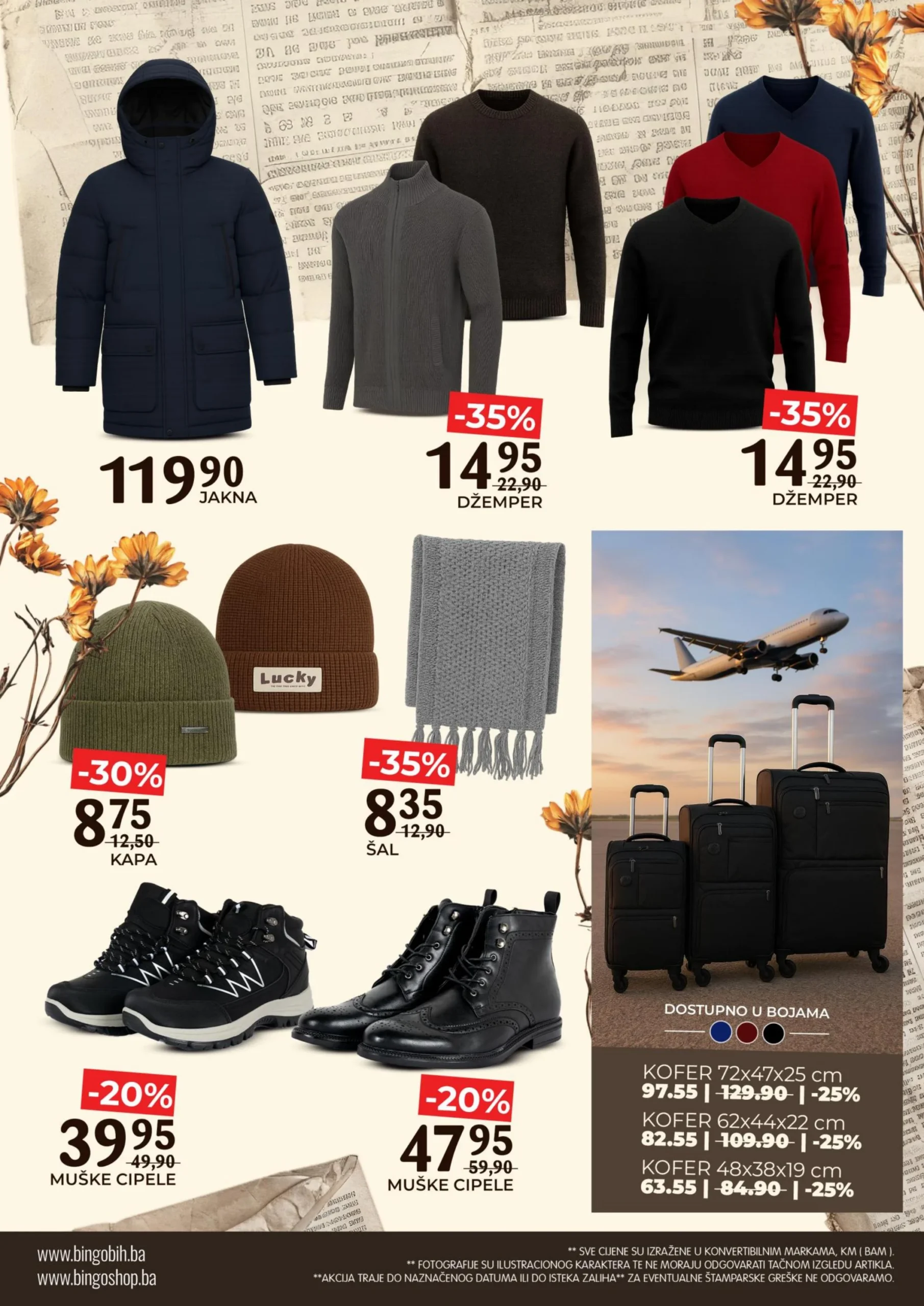 Bingo katalog ZIMSKA ODJEĆA – Trendovi za hladne dane 7.11–9.12.2025.