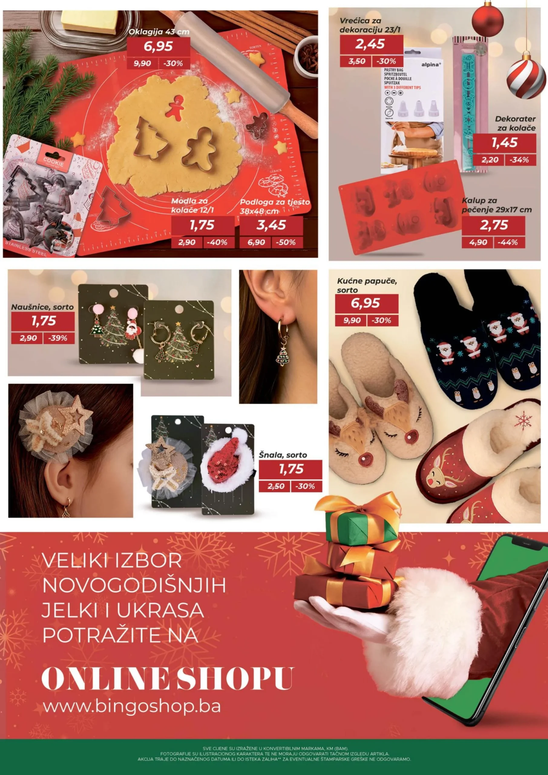 Bingo katalog Praznična magija – novogodišnji ukrasi i jelke 27.11.2025–7.1.2026.