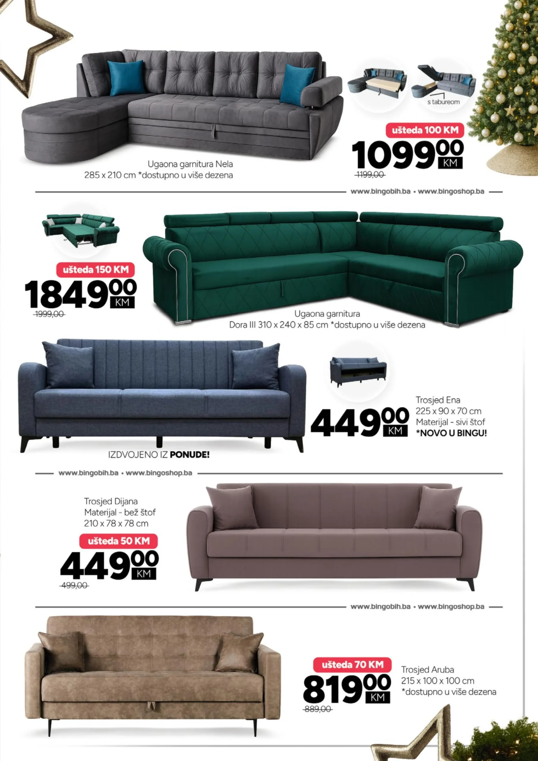 Bingo katalog NAMJEŠTAJ "SVE ZA DOM" 20.11.2025-11.1.2026.