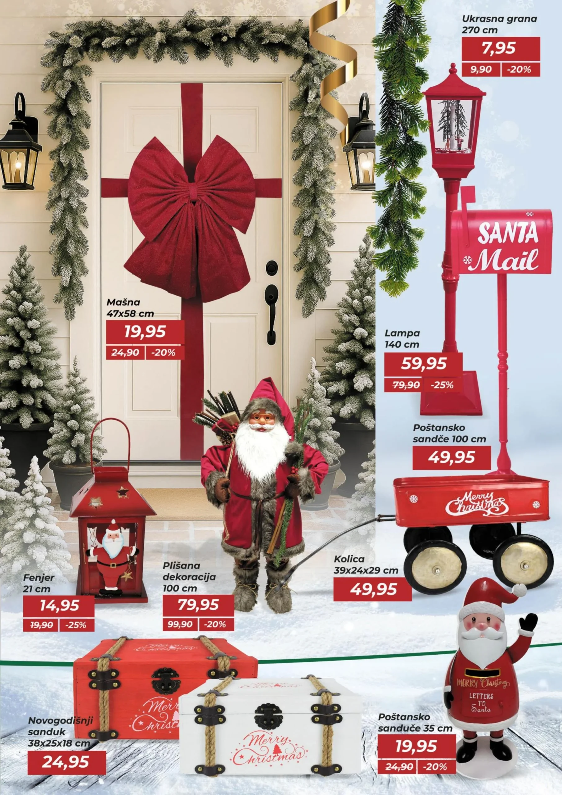 Bingo katalog Praznična magija – novogodišnji ukrasi i jelke 27.11.2025–7.1.2026.