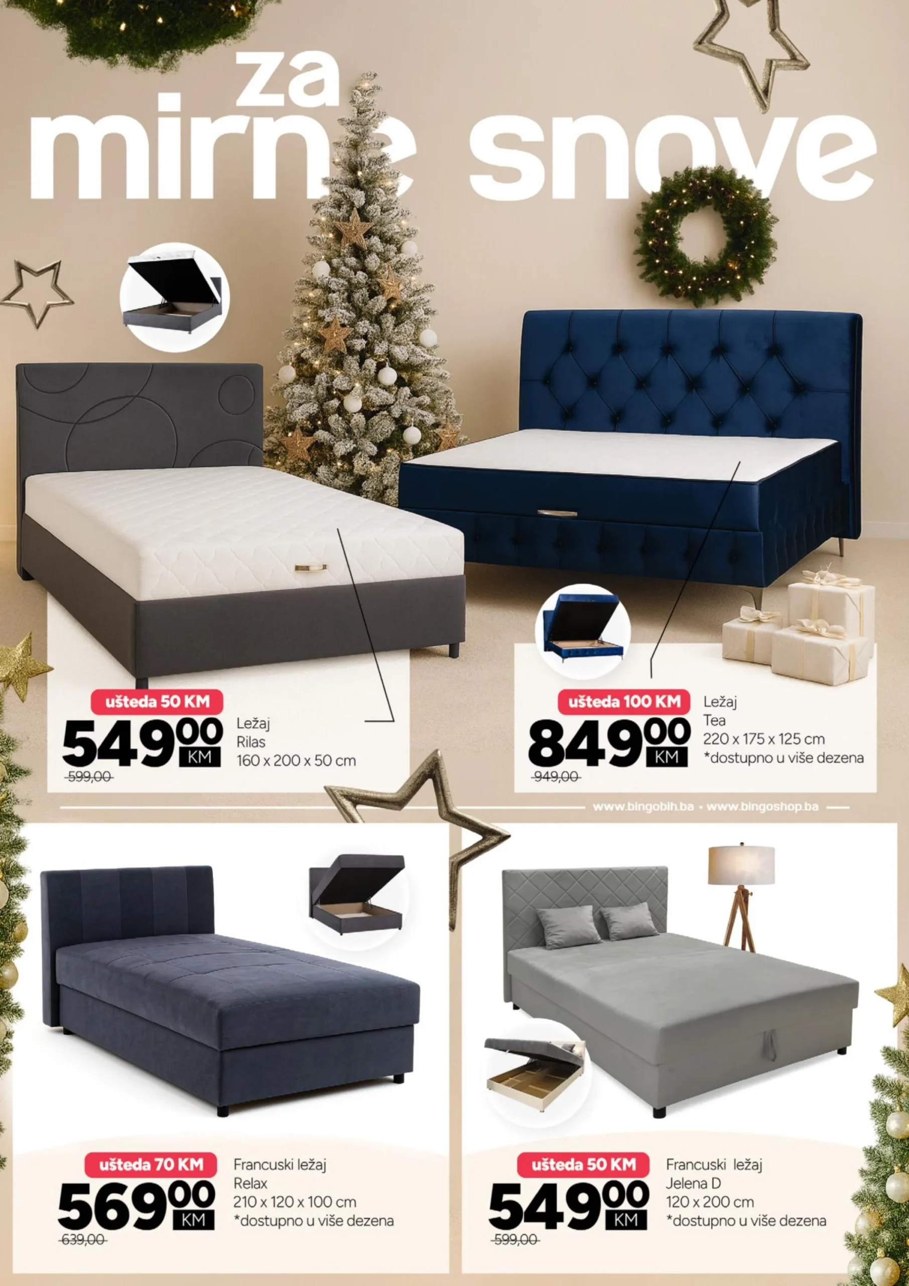 Bingo katalog NAMJEŠTAJ "SVE ZA DOM" 20.11.2025-11.1.2026.