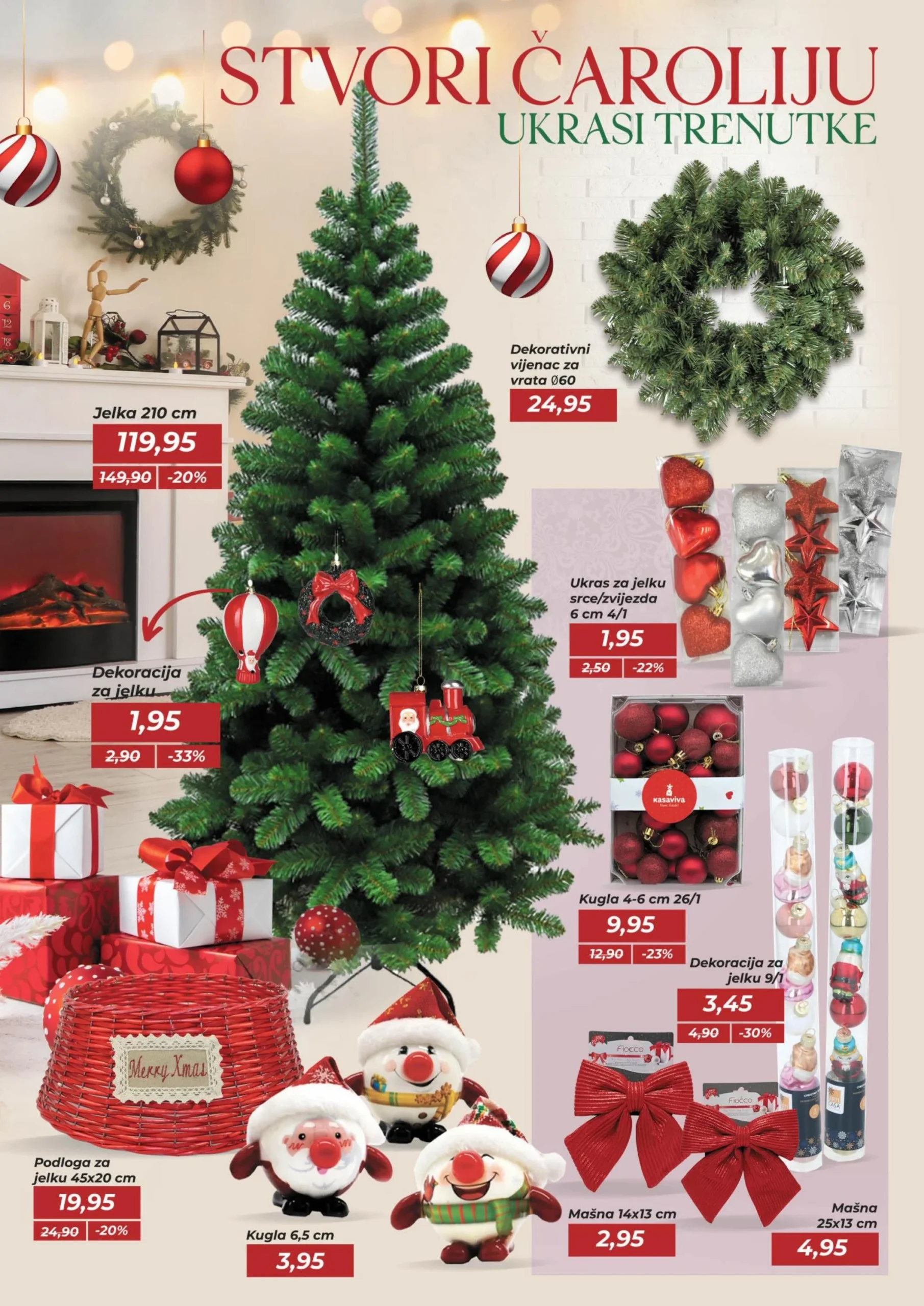 Bingo katalog Praznična magija – novogodišnji ukrasi i jelke 27.11.2025–7.1.2026.