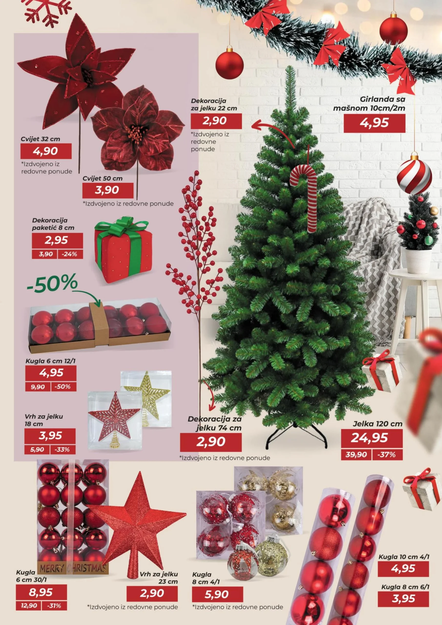 Bingo katalog Praznična magija – novogodišnji ukrasi i jelke 27.11.2025–7.1.2026.