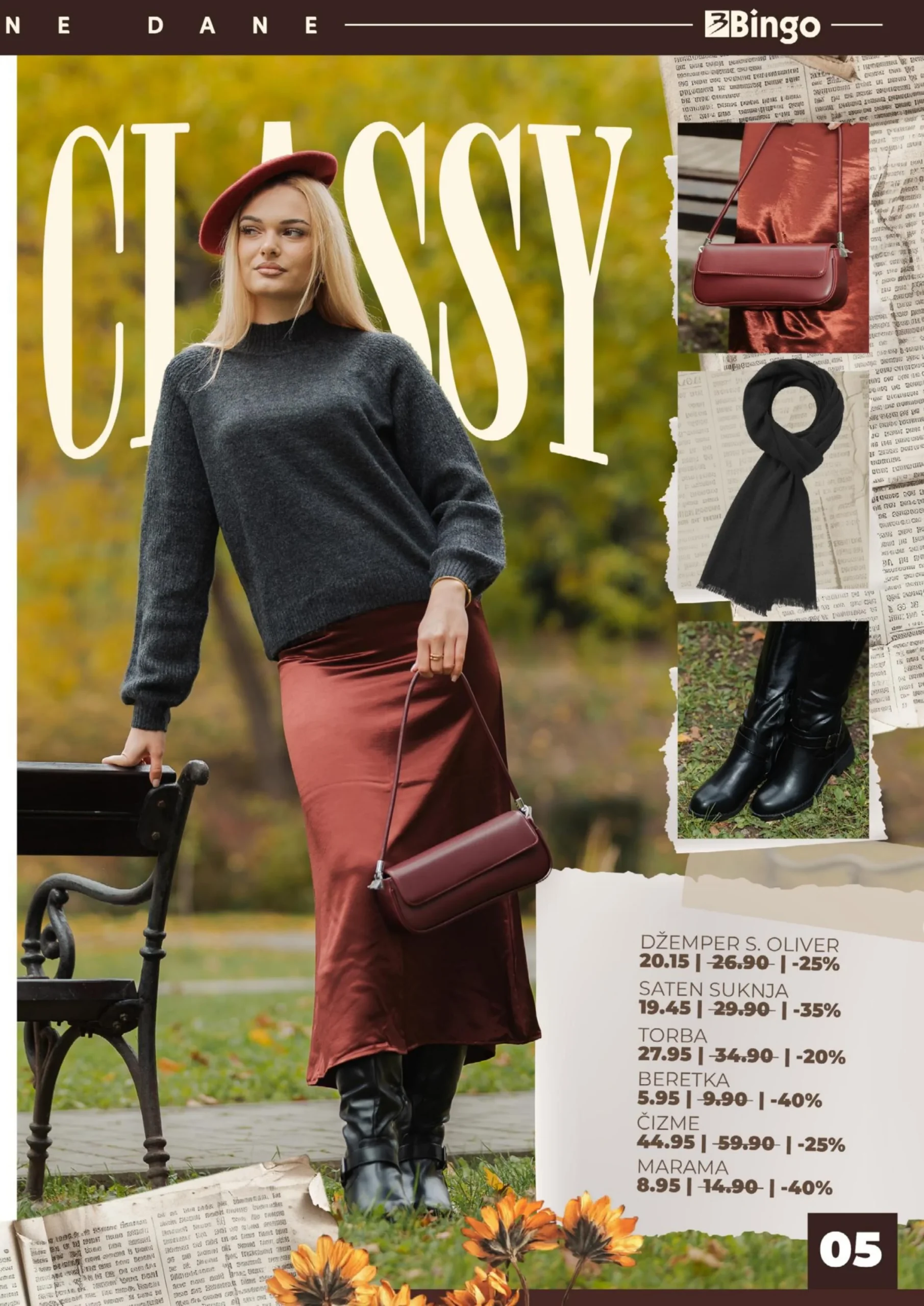 Bingo katalog ZIMSKA ODJEĆA – Trendovi za hladne dane 7.11–9.12.2025.