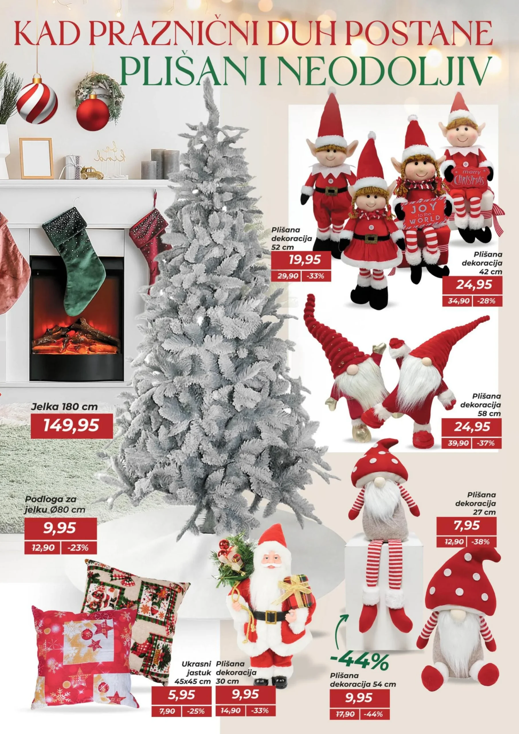 Bingo katalog Praznična magija – novogodišnji ukrasi i jelke 27.11.2025–7.1.2026.