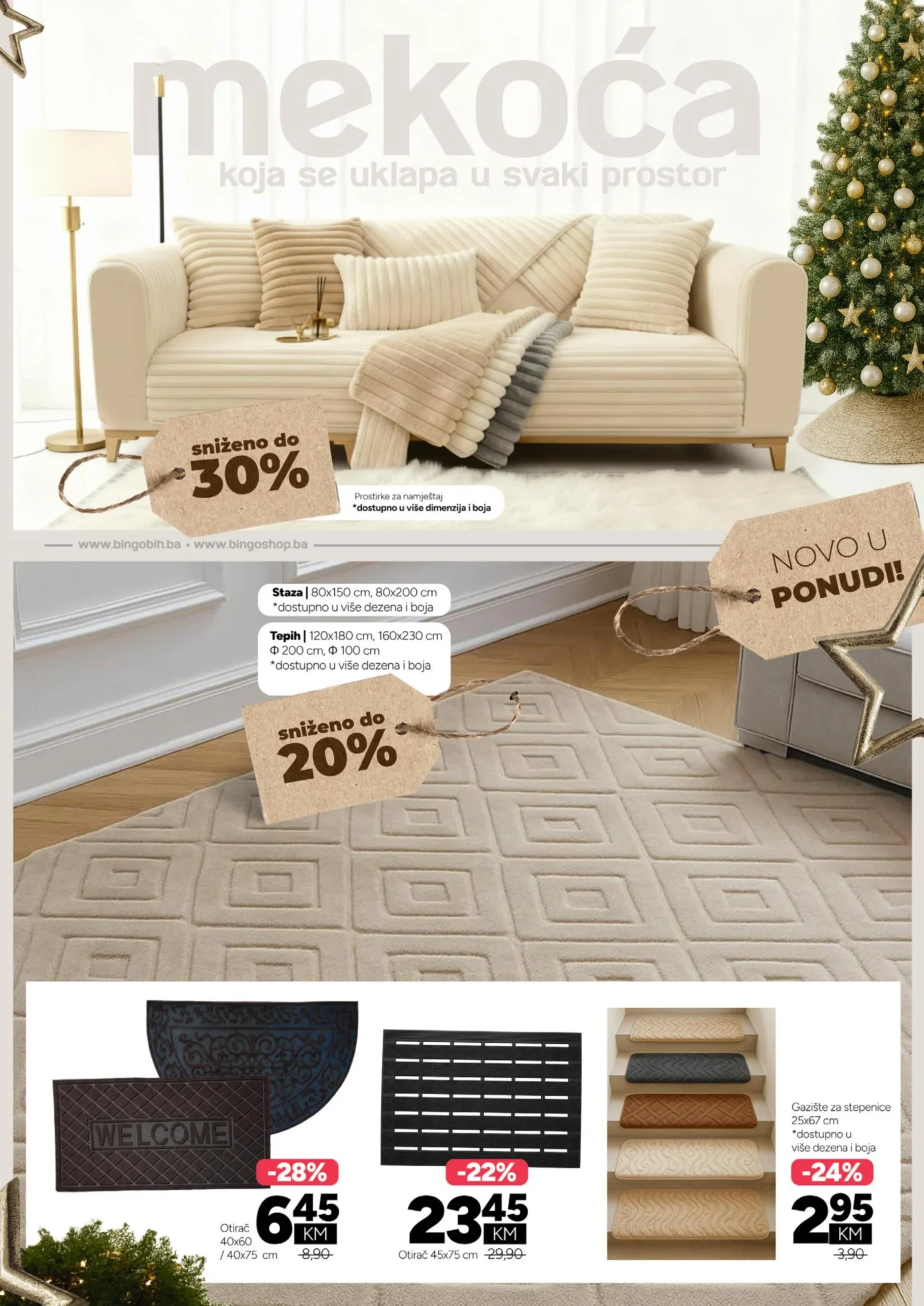 Bingo katalog NAMJEŠTAJ "SVE ZA DOM" 20.11.2025-11.1.2026.