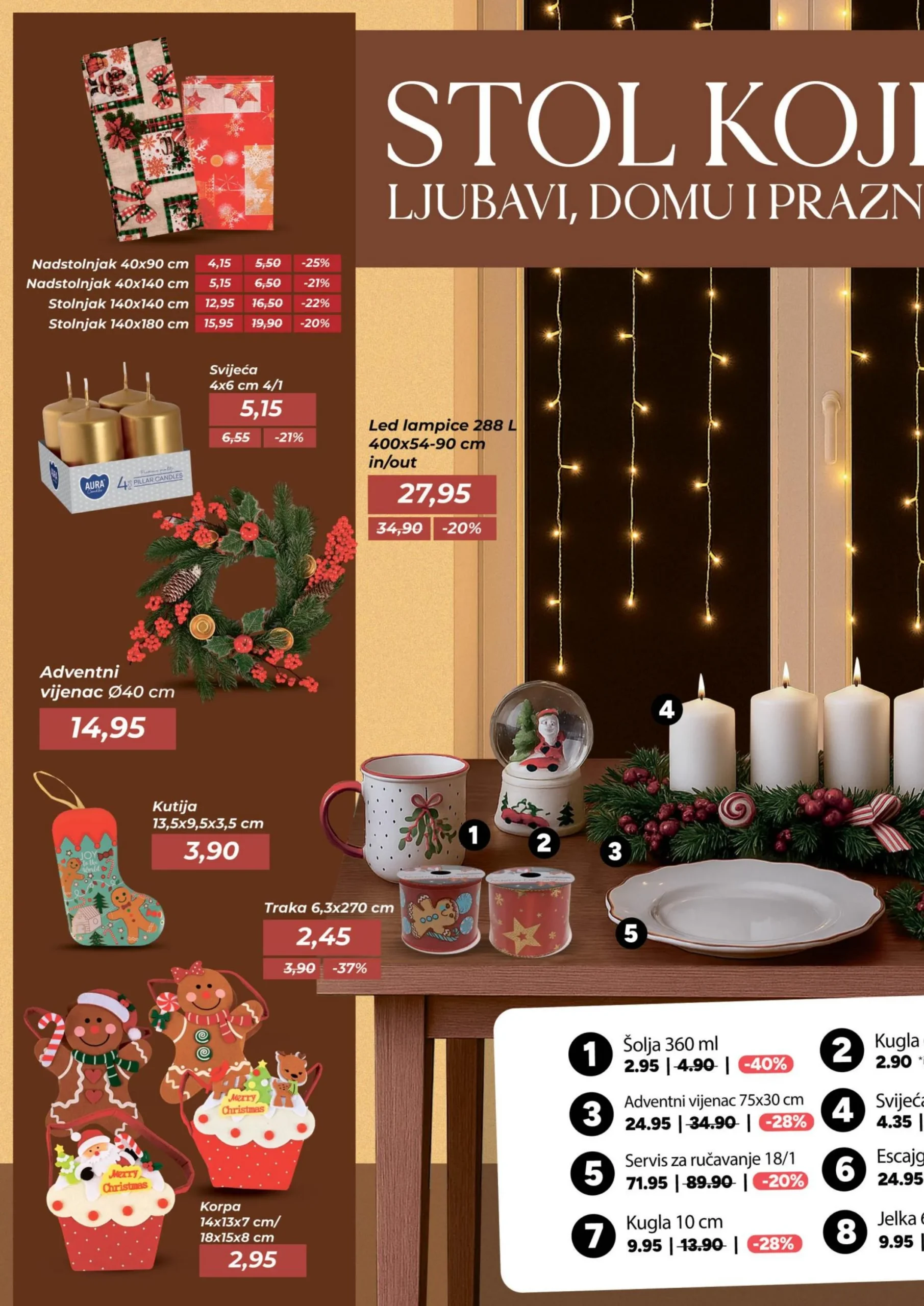 Bingo katalog Praznična magija – novogodišnji ukrasi i jelke 27.11.2025–7.1.2026.