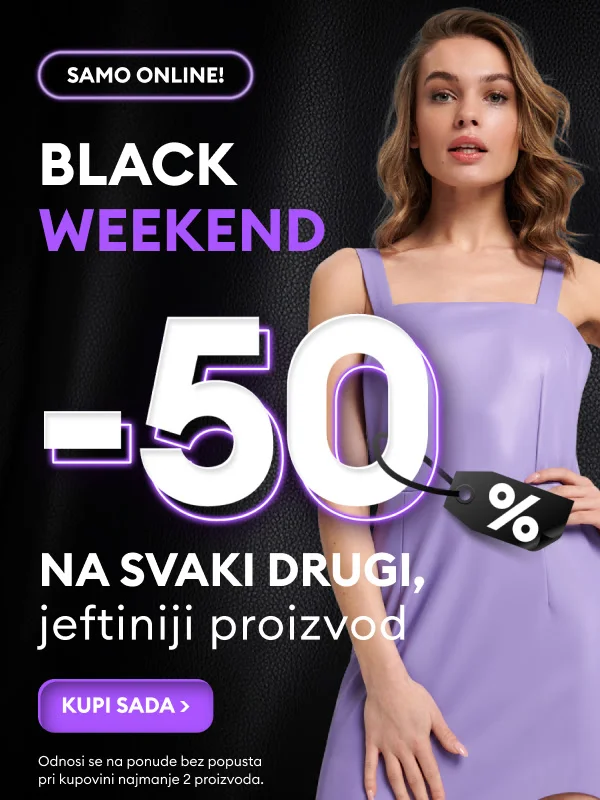 Sinsay BLACK WEEKEND 21-24.11.2025. 