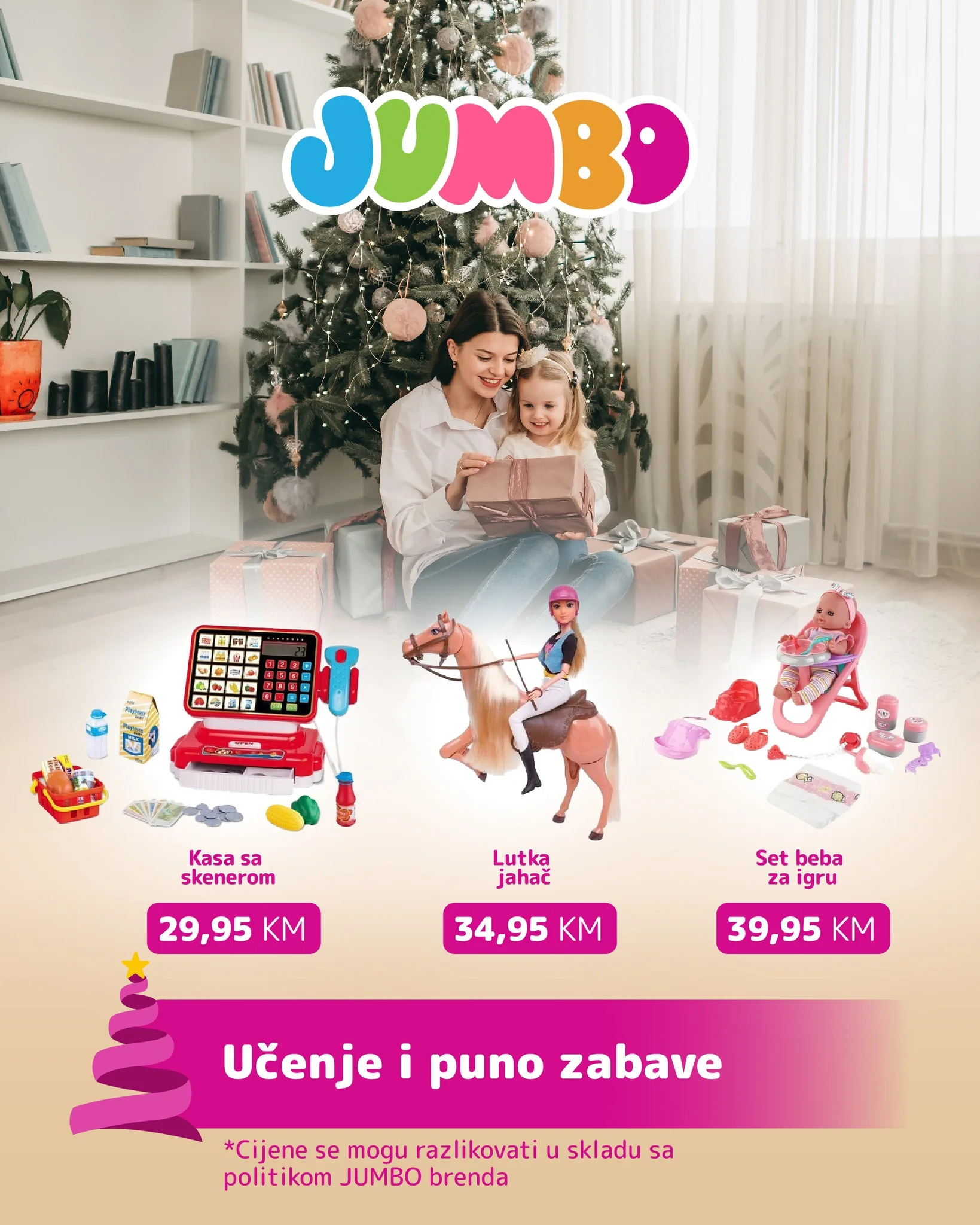 Jumbo akcija igračaka i dječijih poklona – decembar 2025.