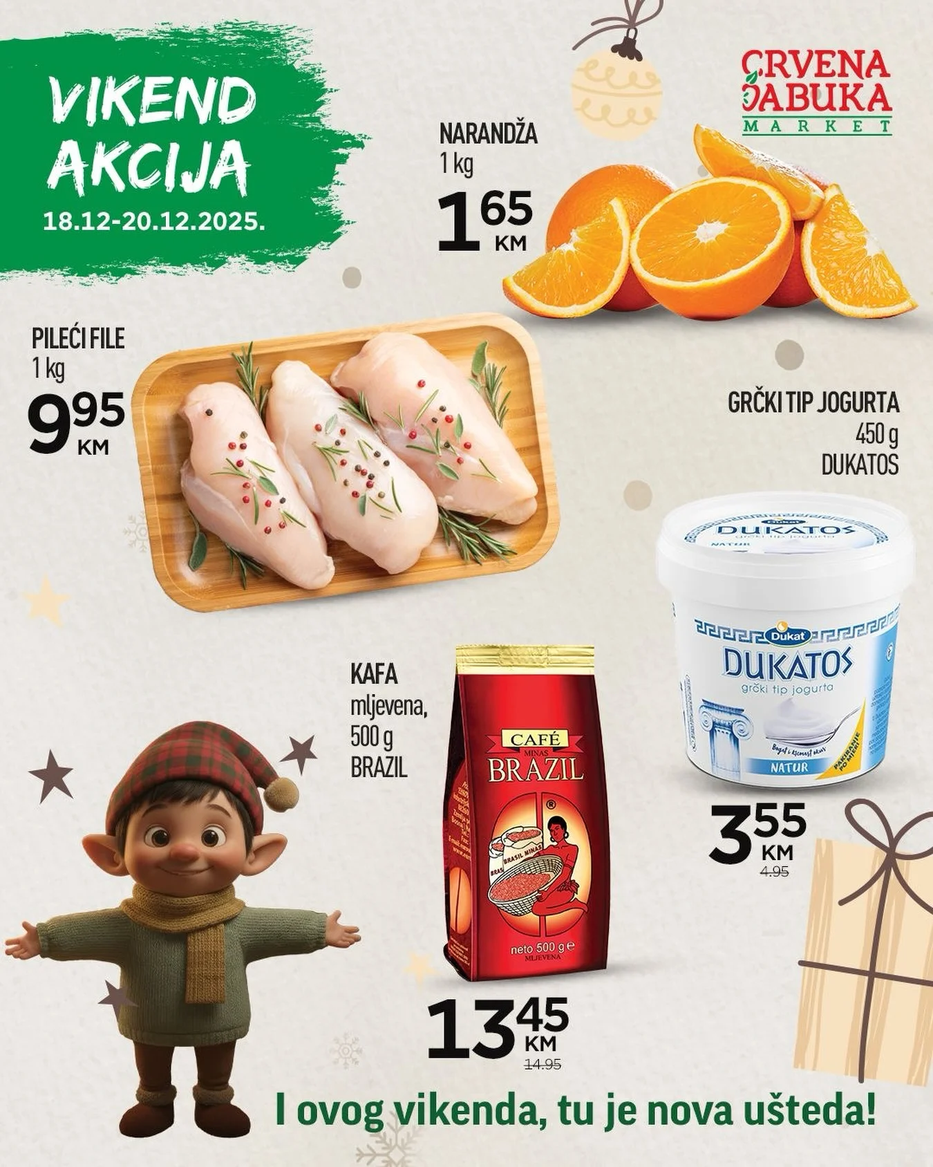 Crvena Jabuka vikend akcija 18-20.12.2025.