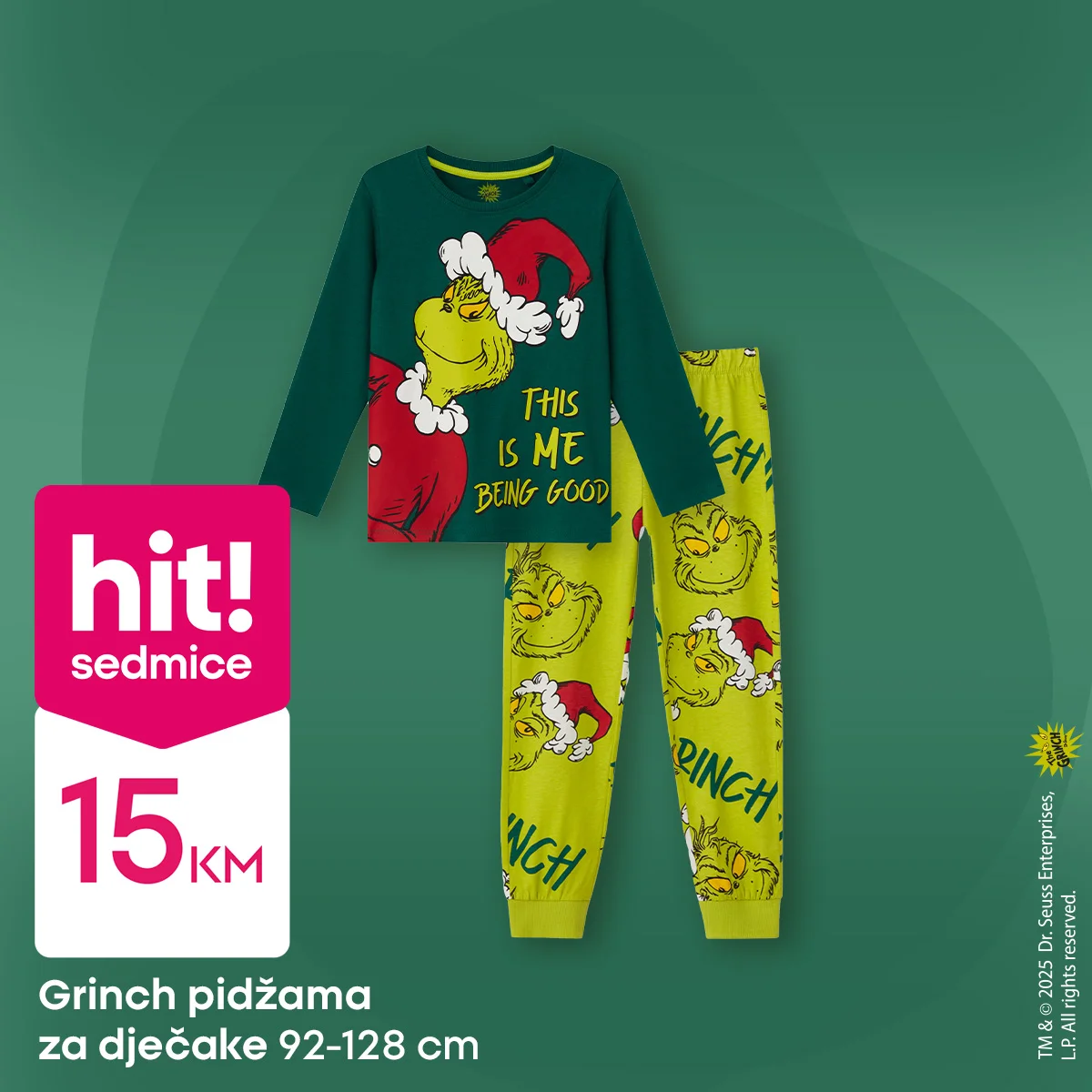Pepco pidzame za cijelu porodicu. 
