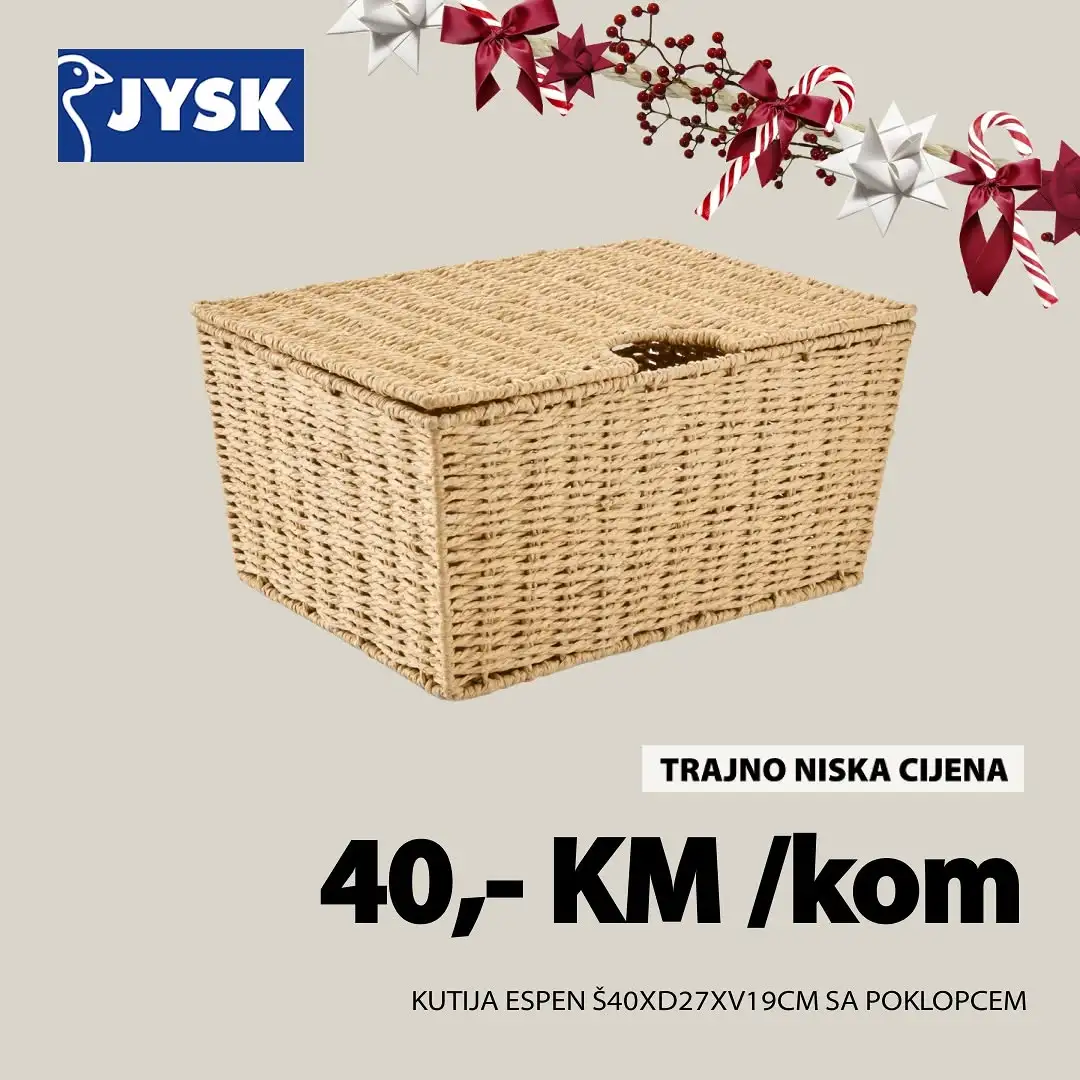 Jysk SUPER SNIŽENJE do 6.1.2026.