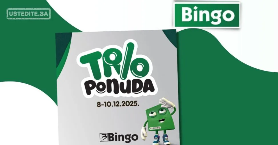 Bingo akcija TRIO PONUDA 8-10.12.2025.
