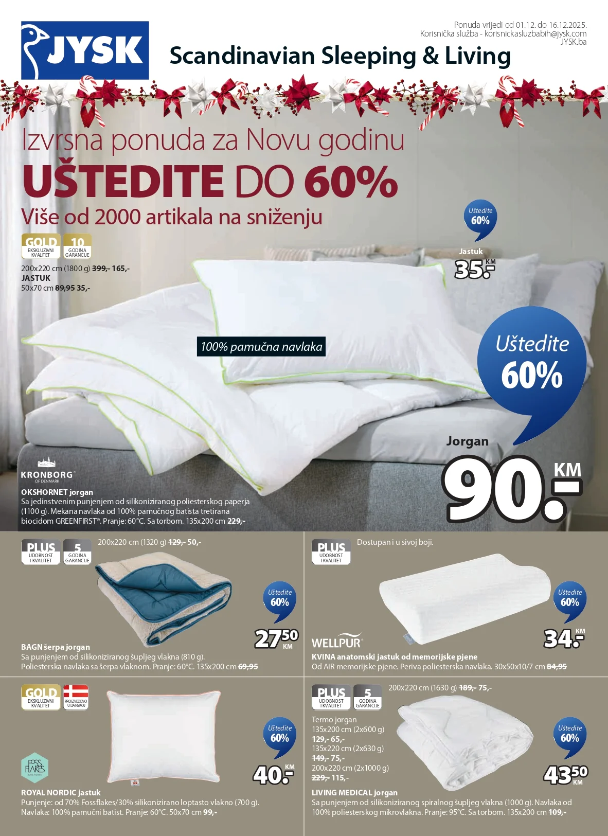 Jysk katalog 1-16.12.2025.