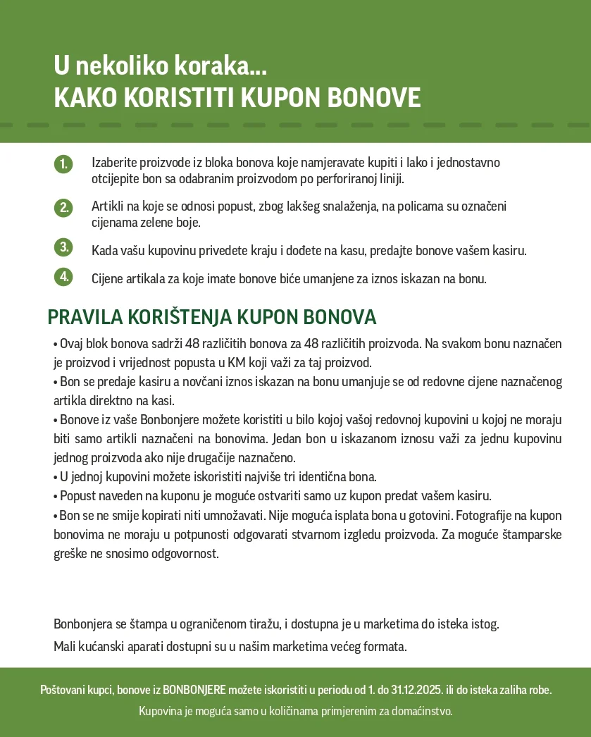 Tropic BONBONJERA 1-31.12.2025.