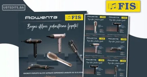 Fis akcija – Rowenta Ultimate Experience aparati sniženje do 31.12.2025.