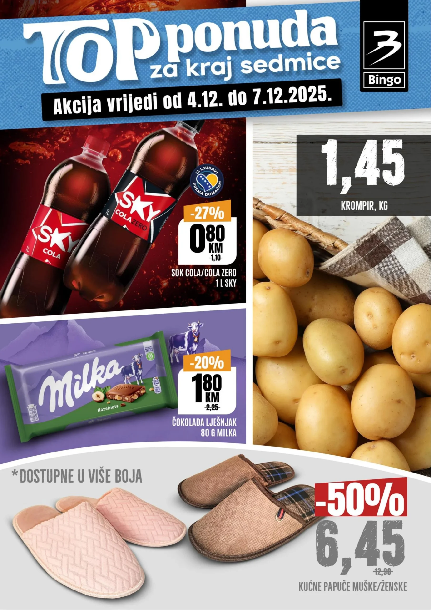 Bingo vikend akcija 4-12.12.2025.