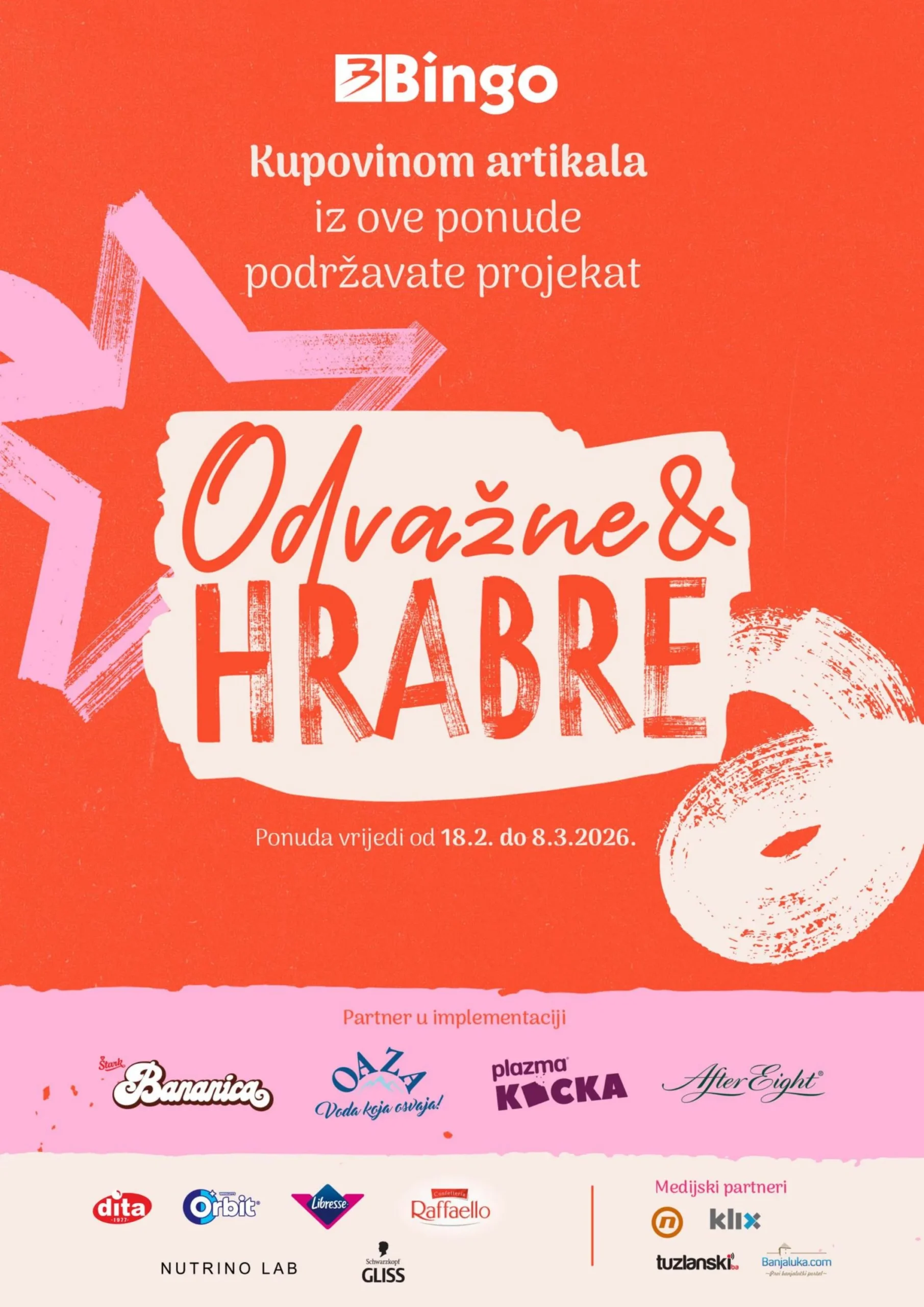 Bingo katalog ODVAŽNE I HRABRE 18.2-8.3.2026.