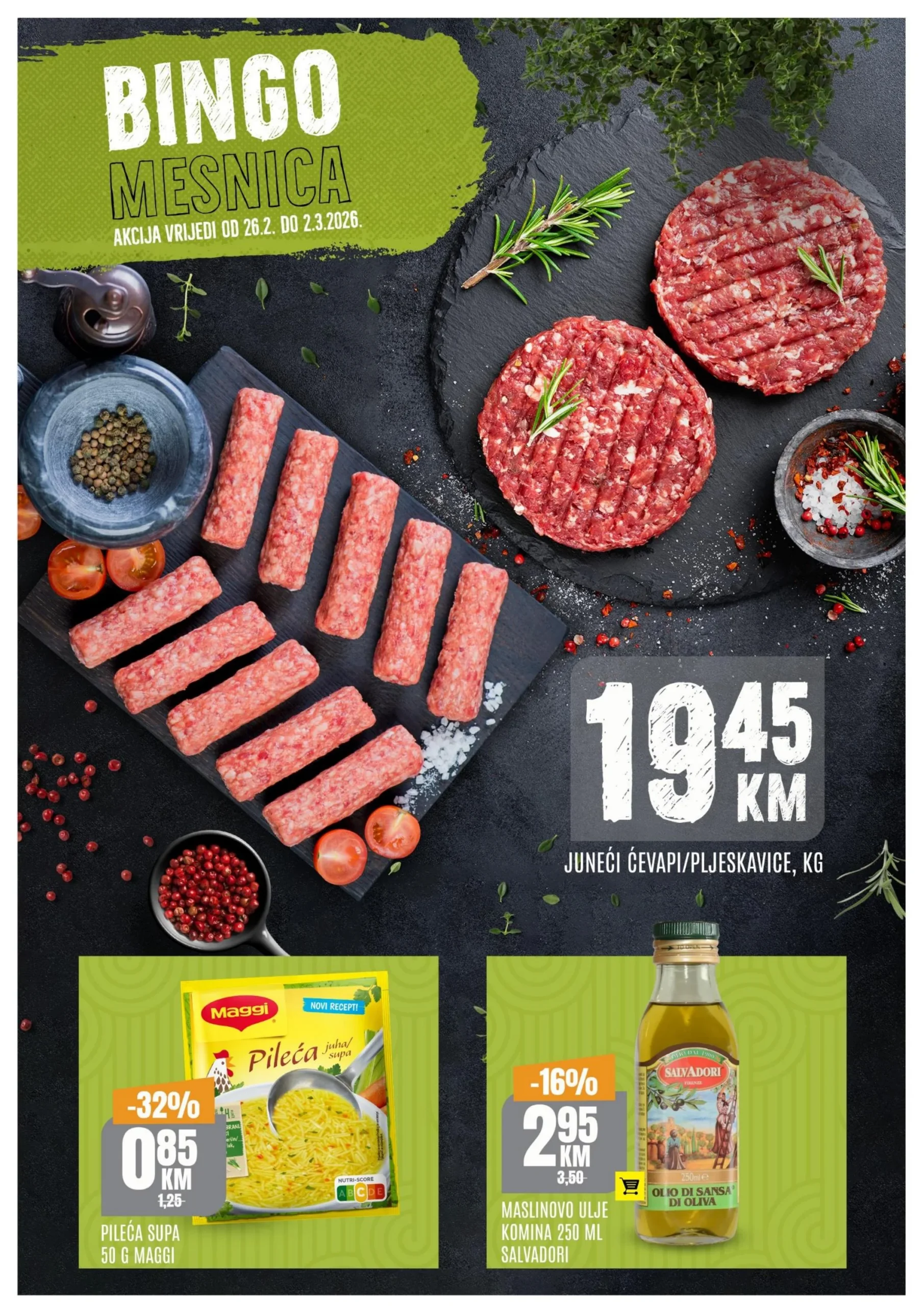 Bingo vikend akcija 26.2-1.3.2026.