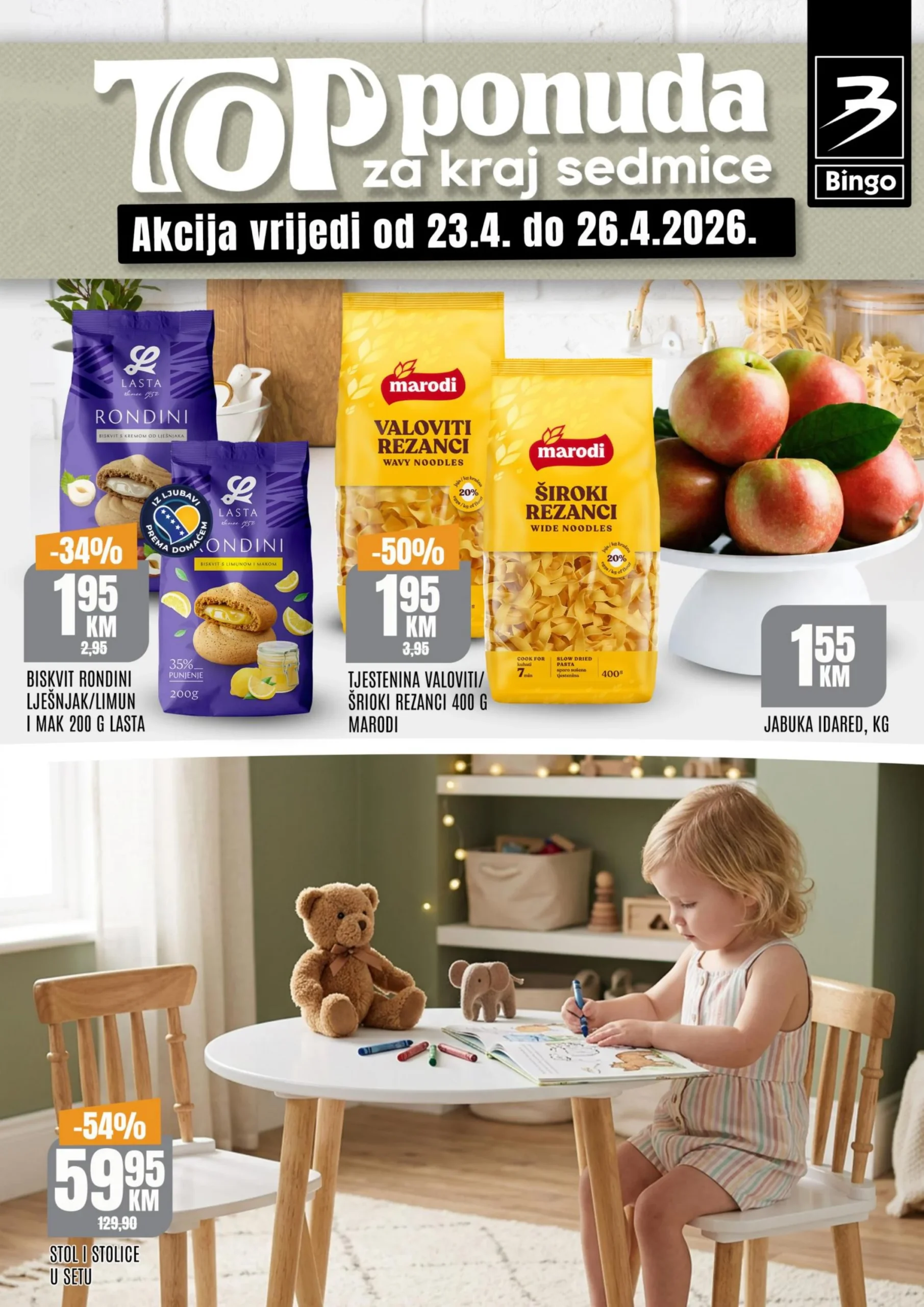 Bingo vikend akcija 23-26.4.2026.