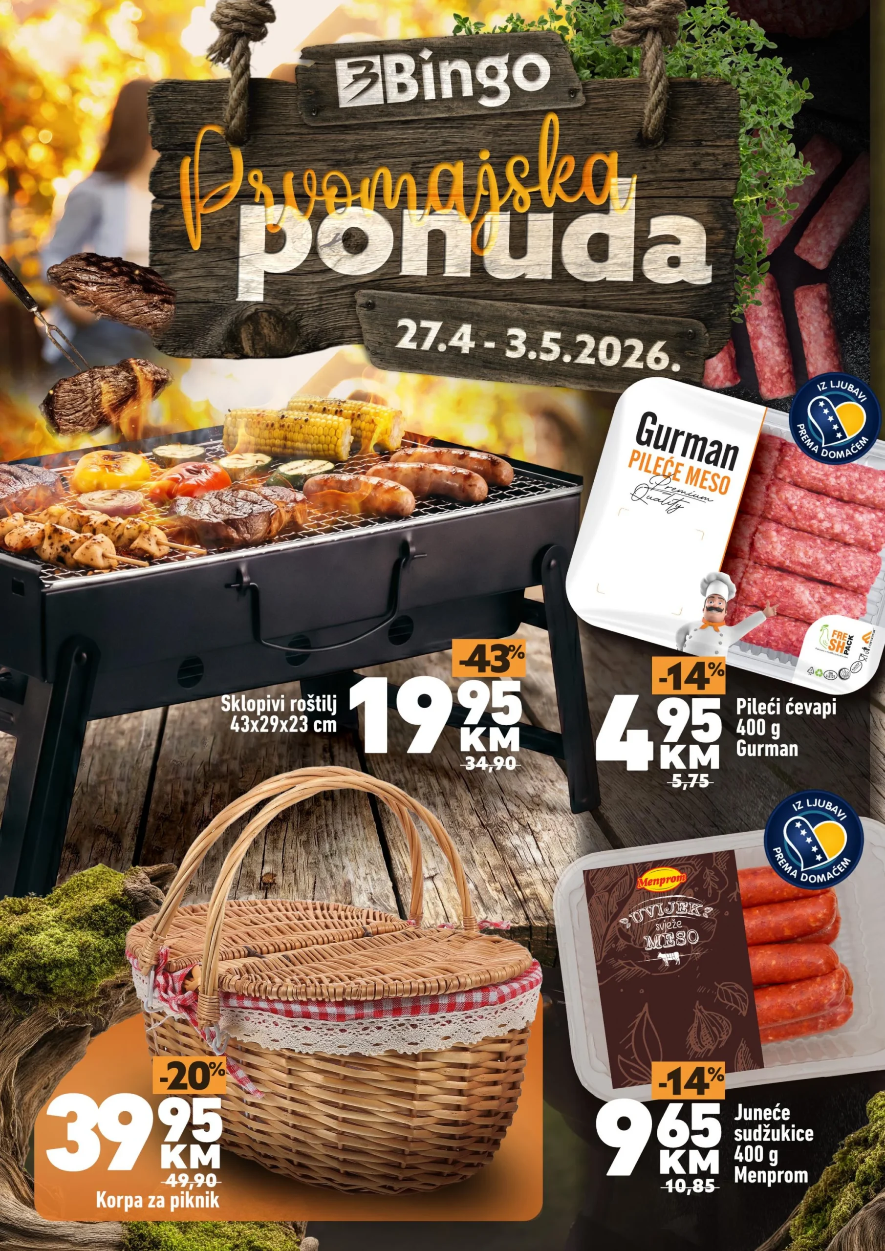 Bingo katalog PRVOMAJSKA PONUDA 27.4-3.5.2026.