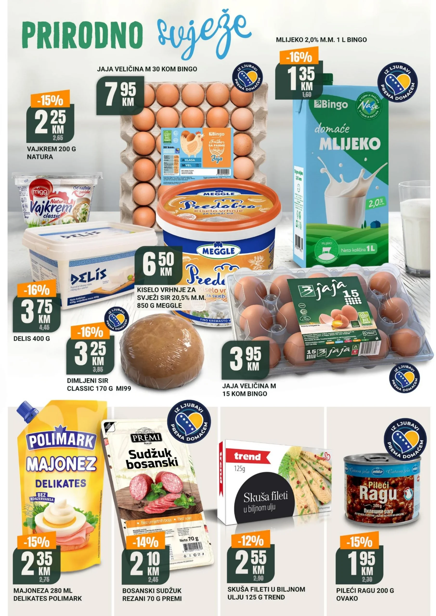Bingo vikend akcija Top ponuda 7.5-10.5.2026. 