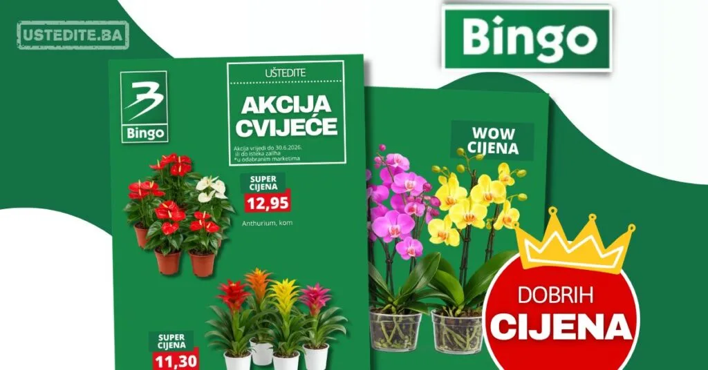 Bingo akcija cvijeća