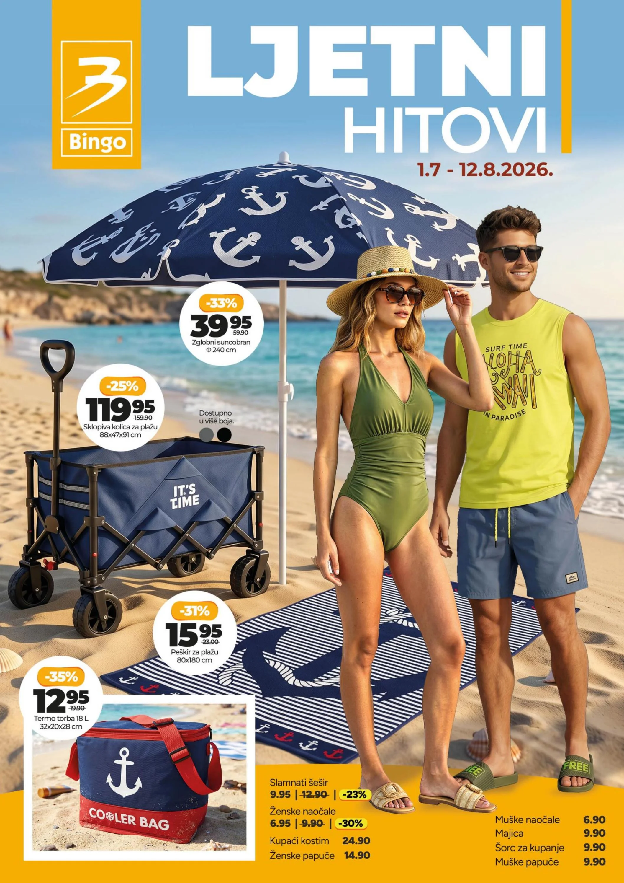 Bingo katalog LJETNI HITOVI 1.7-12.8.2026. - str. 1