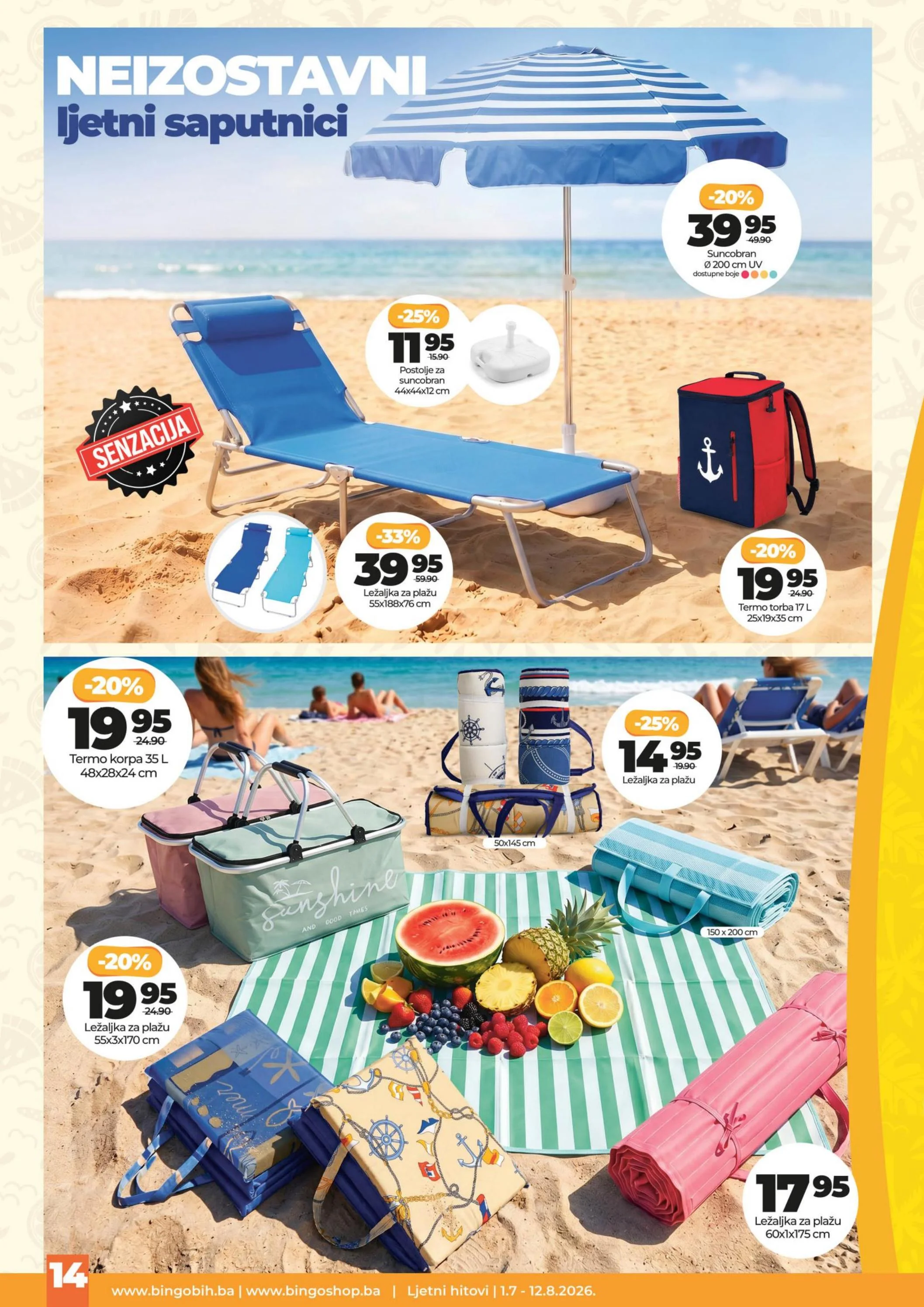 Bingo katalog LJETNI HITOVI 1.7-12.8.2026. - str. 14