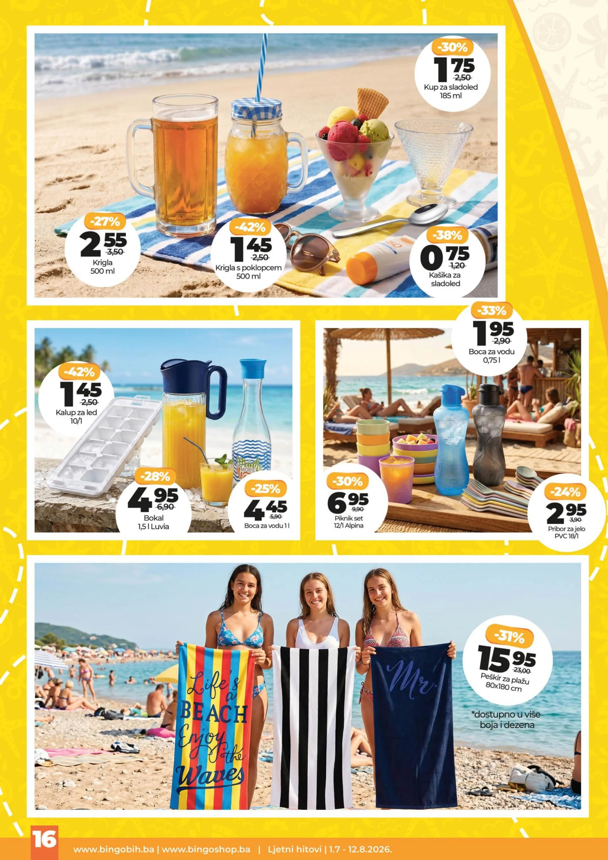 Bingo katalog LJETNI HITOVI 1.7-12.8.2026. - str. 16