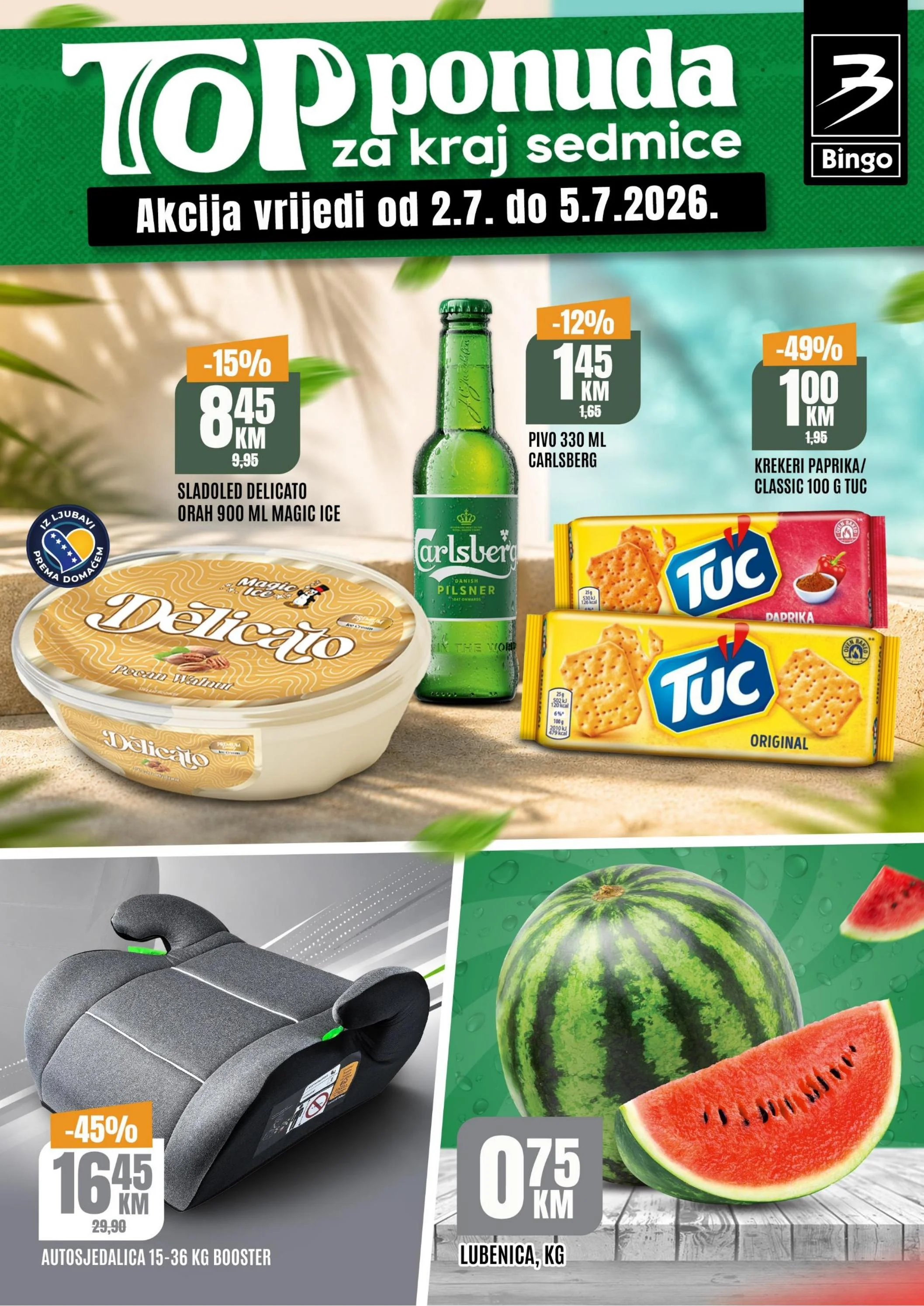 Bingo vikend akcija 2-5.7.2026. - str. 1