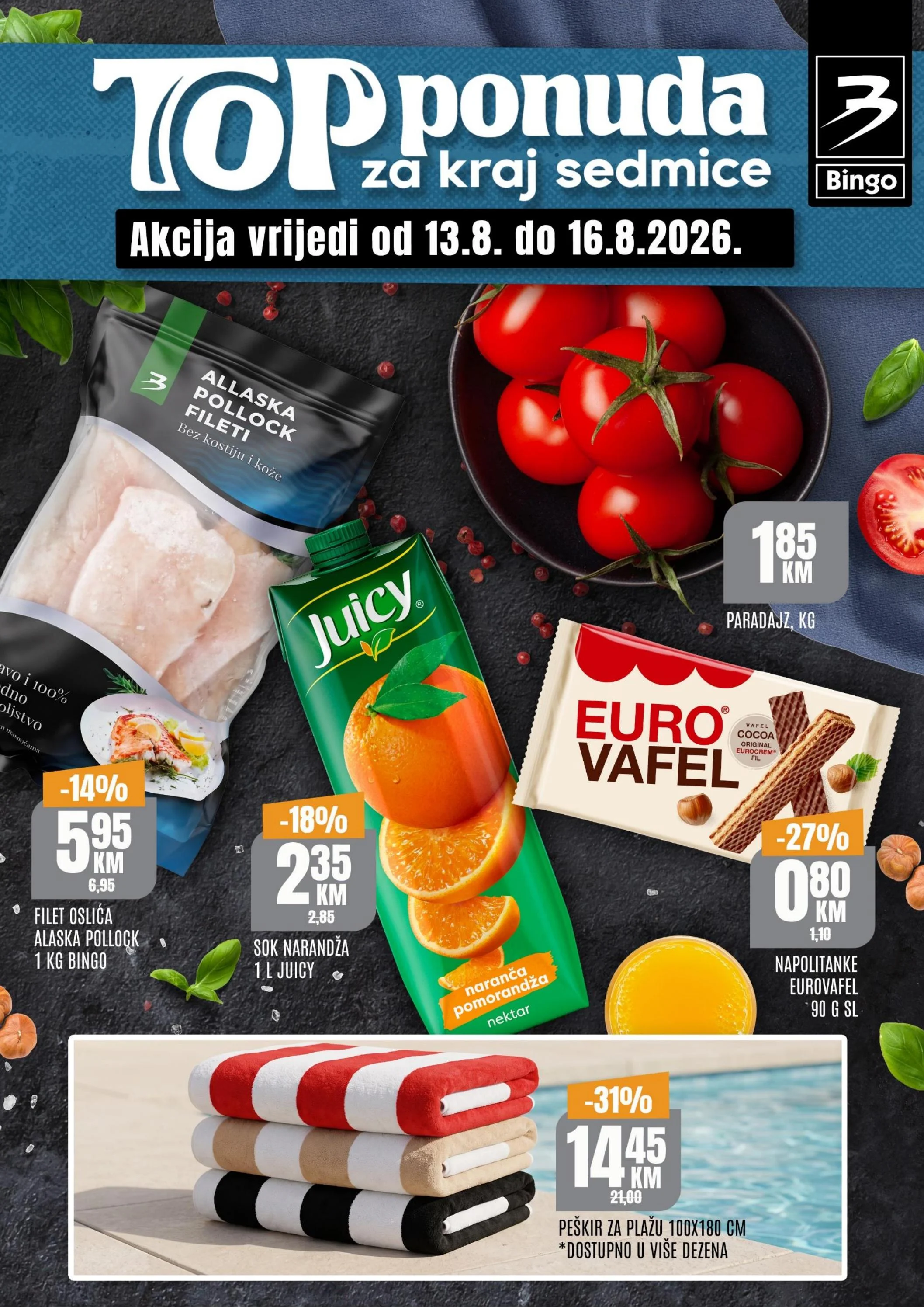 Bingo vikend akcija 13-16.8.2026. - str. 1