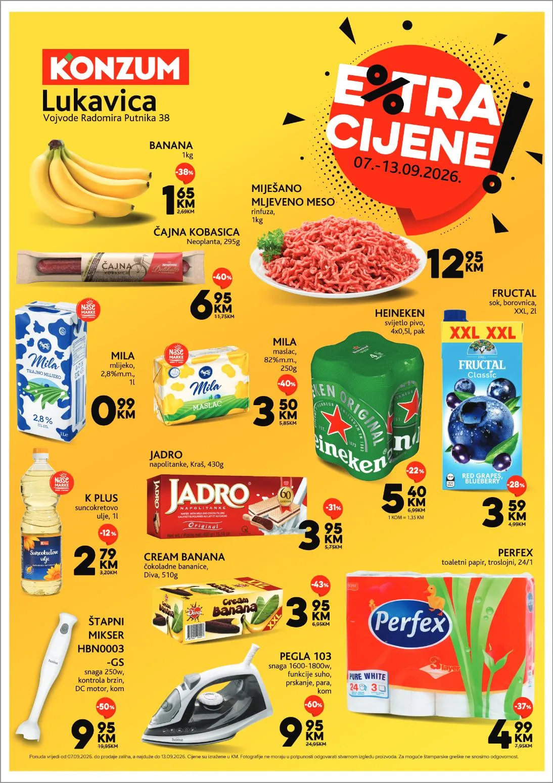 Konzum katalog LUKAVICA 7-13.9.2026. - str. 2