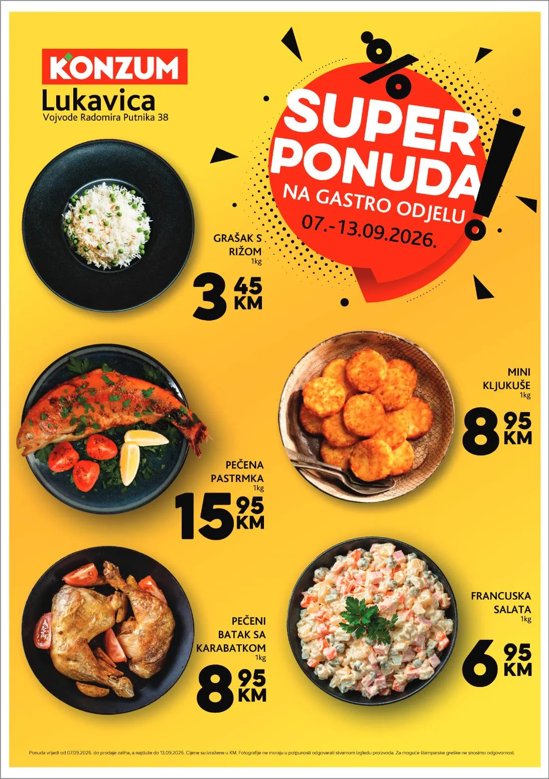 Konzum katalog LUKAVICA 7-13.9.2026. - str. 3