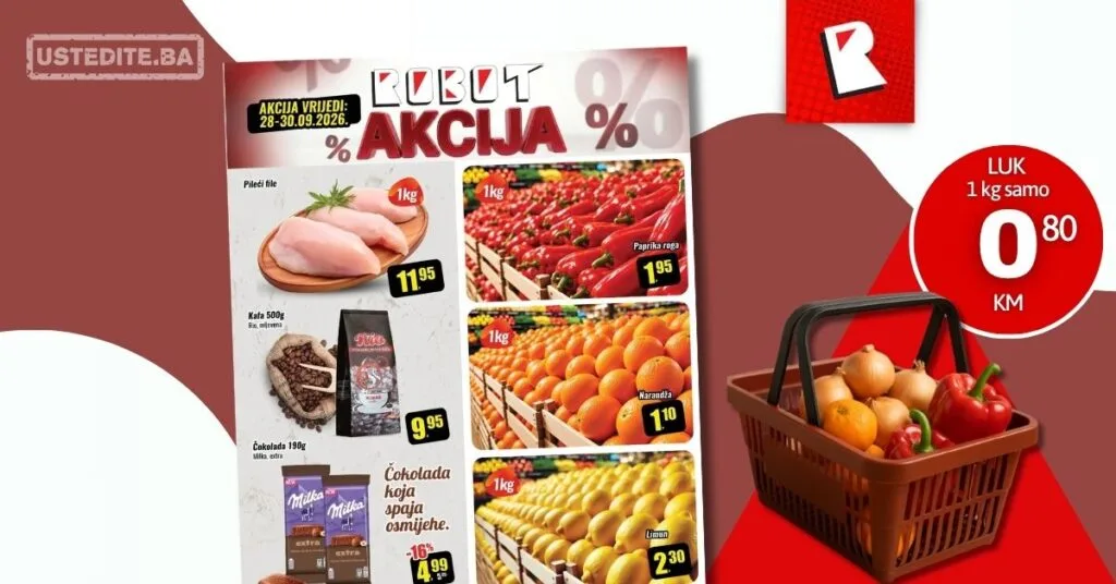 Robot akcija za početak sedmice 28-30.9.2026.