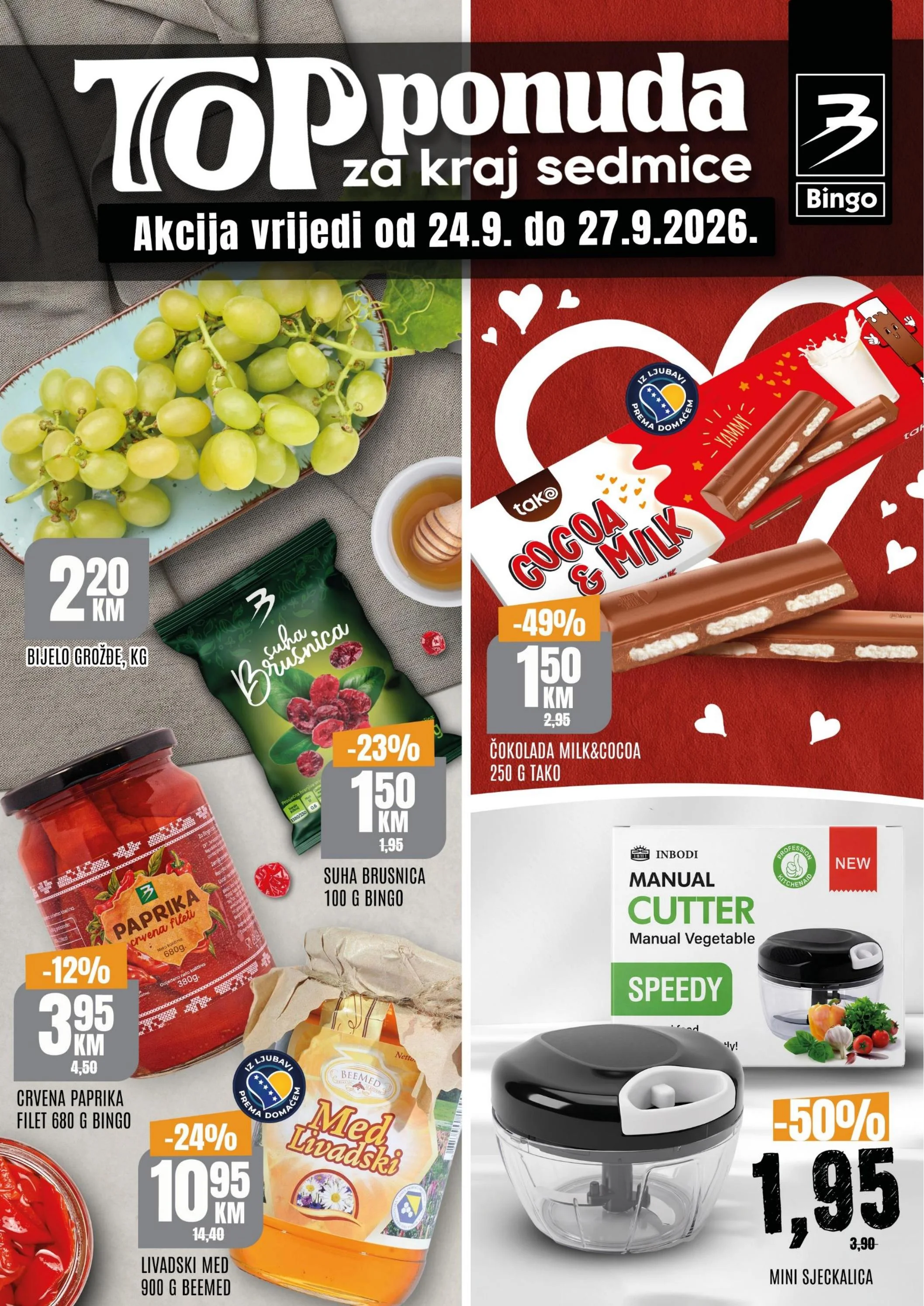 Bingo vikend akcija 24-27.9.2026. - str. 1