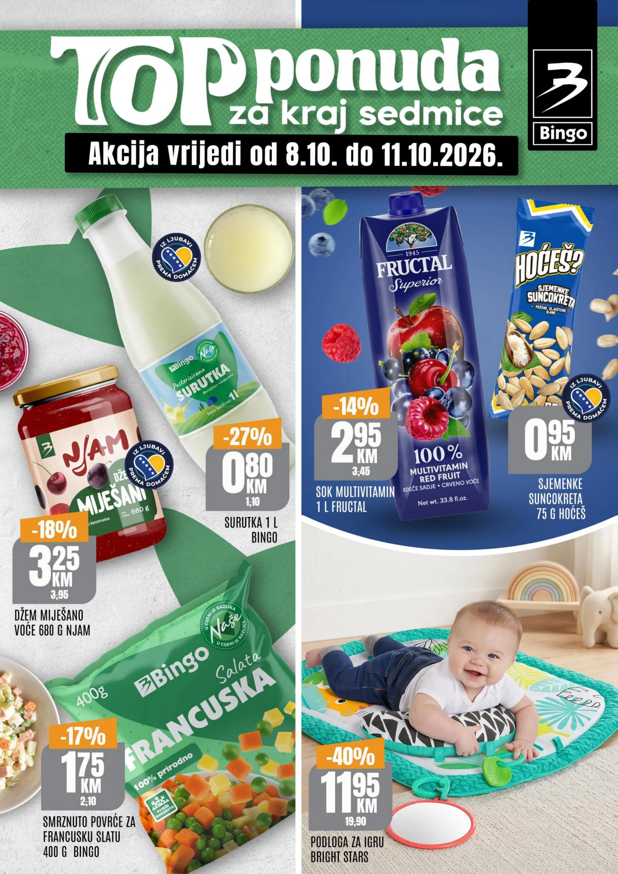 Bingo vikend akcija 8-11.10.2026. - str. 1