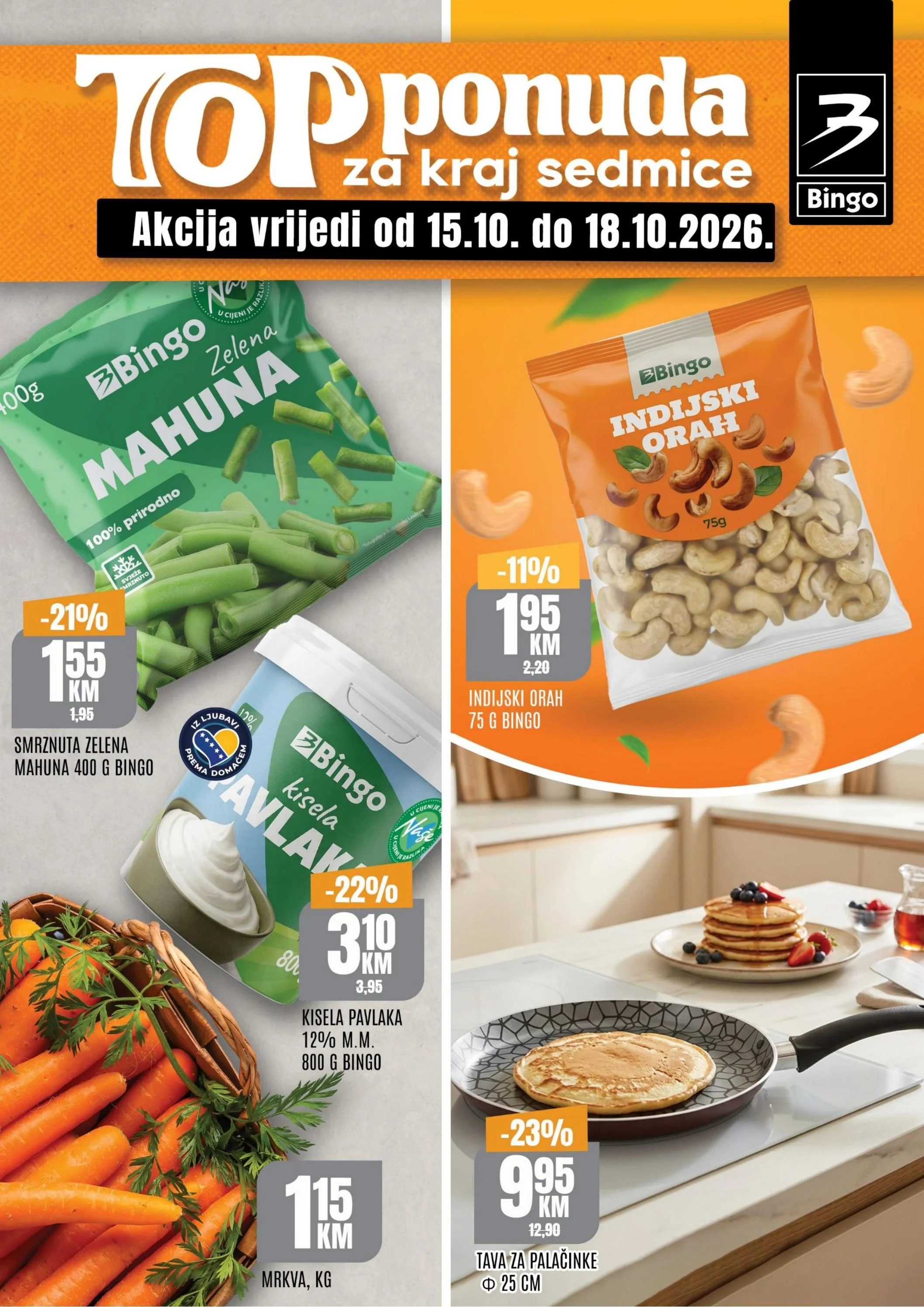 Bingo vikend akcija 15-18.10.2026. - str. 1