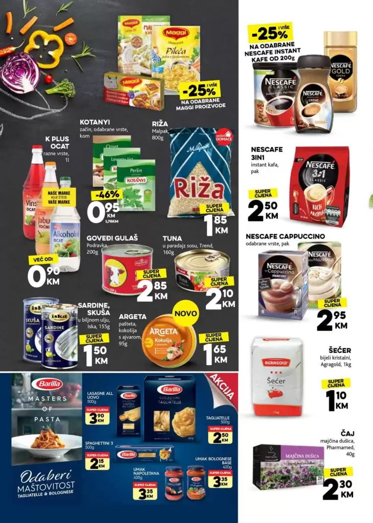 bezalkoholna pica su na snizenju. alkoholna pica na snizenju. super ponudu potrazite u novom konzumovom katalogu.